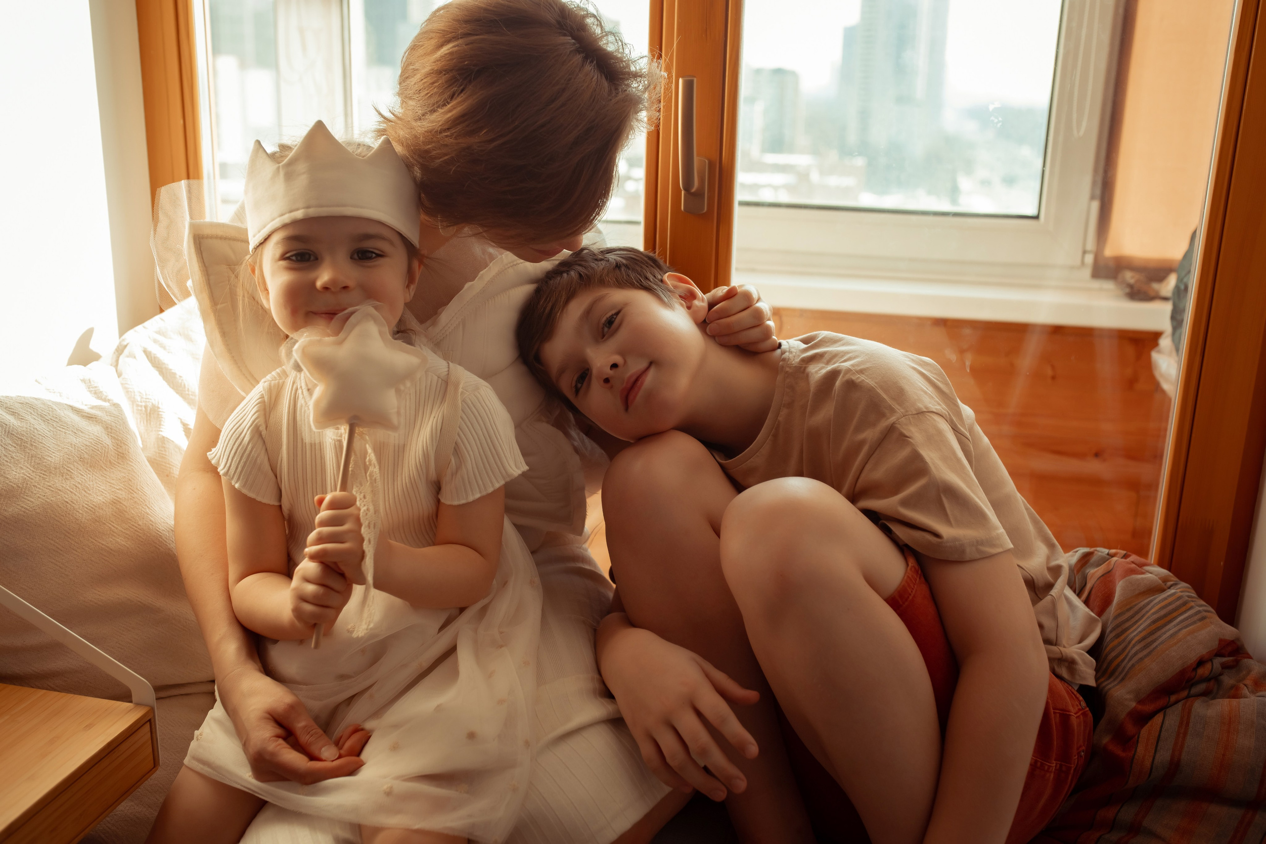 Александра, Максим, Евгений и Ксюша. Семейный и детский фотограф в Москве Дорогова Екатерина