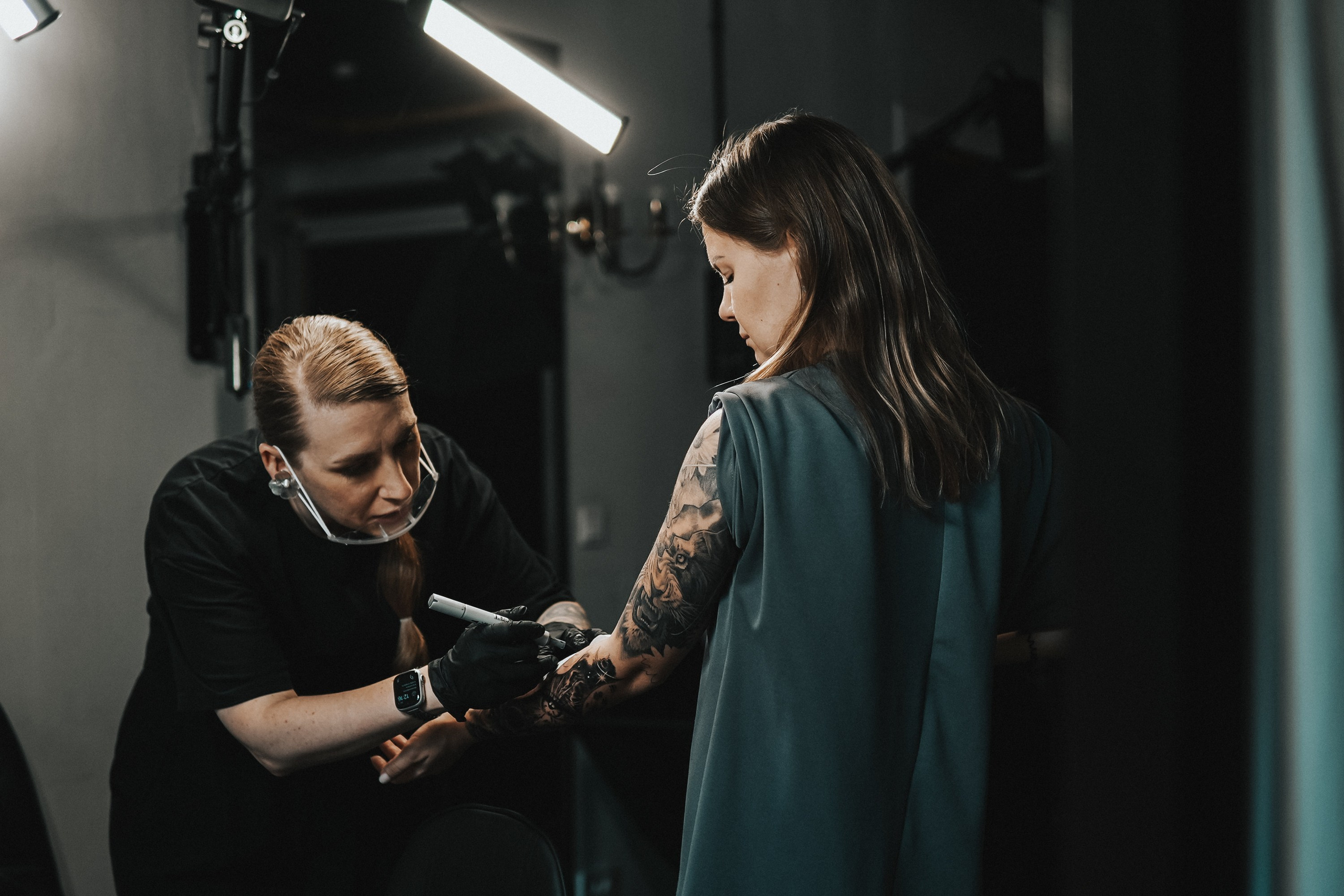 Тату мастер. Катя Кудринская. Фотограф на мероприятие СПб. Семейный фотограф