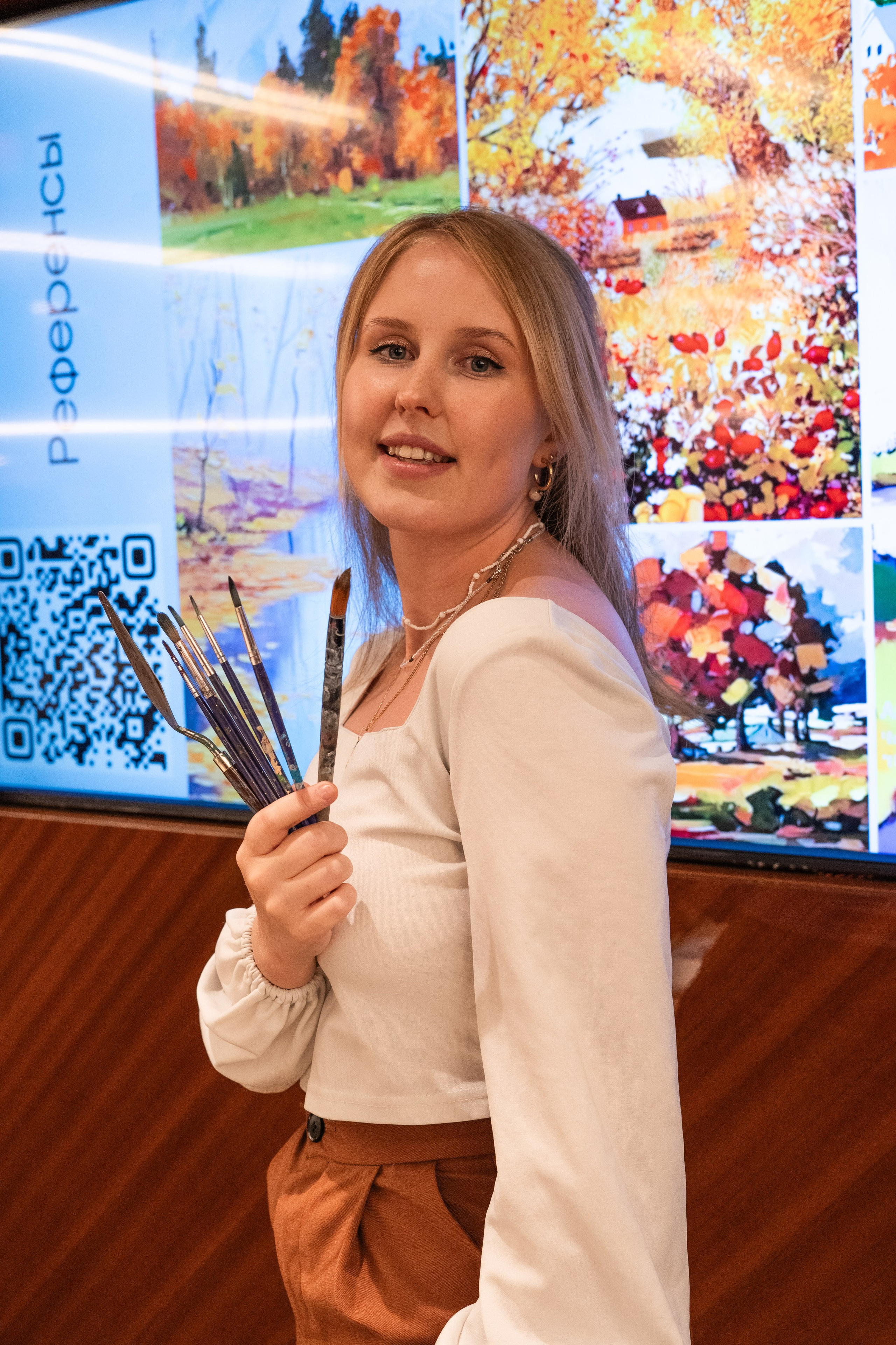 Корпоратив Teach Me Art 3. Портретный фотограф в Москве и Санкт-Петербурге Арина Чех