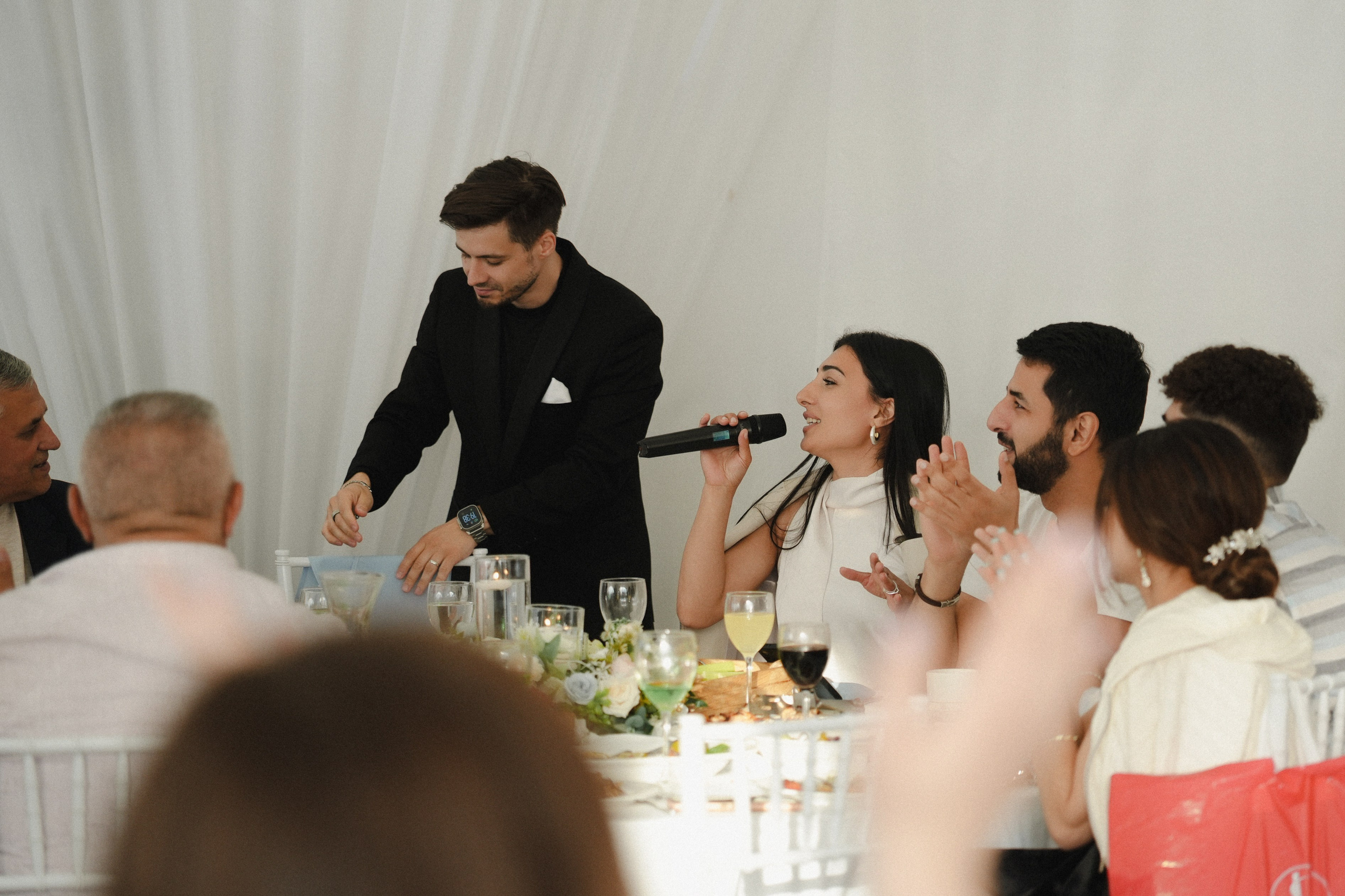 Сборы жениха и невесты, бракосочетание в Савеловском загсе, выездная церемония