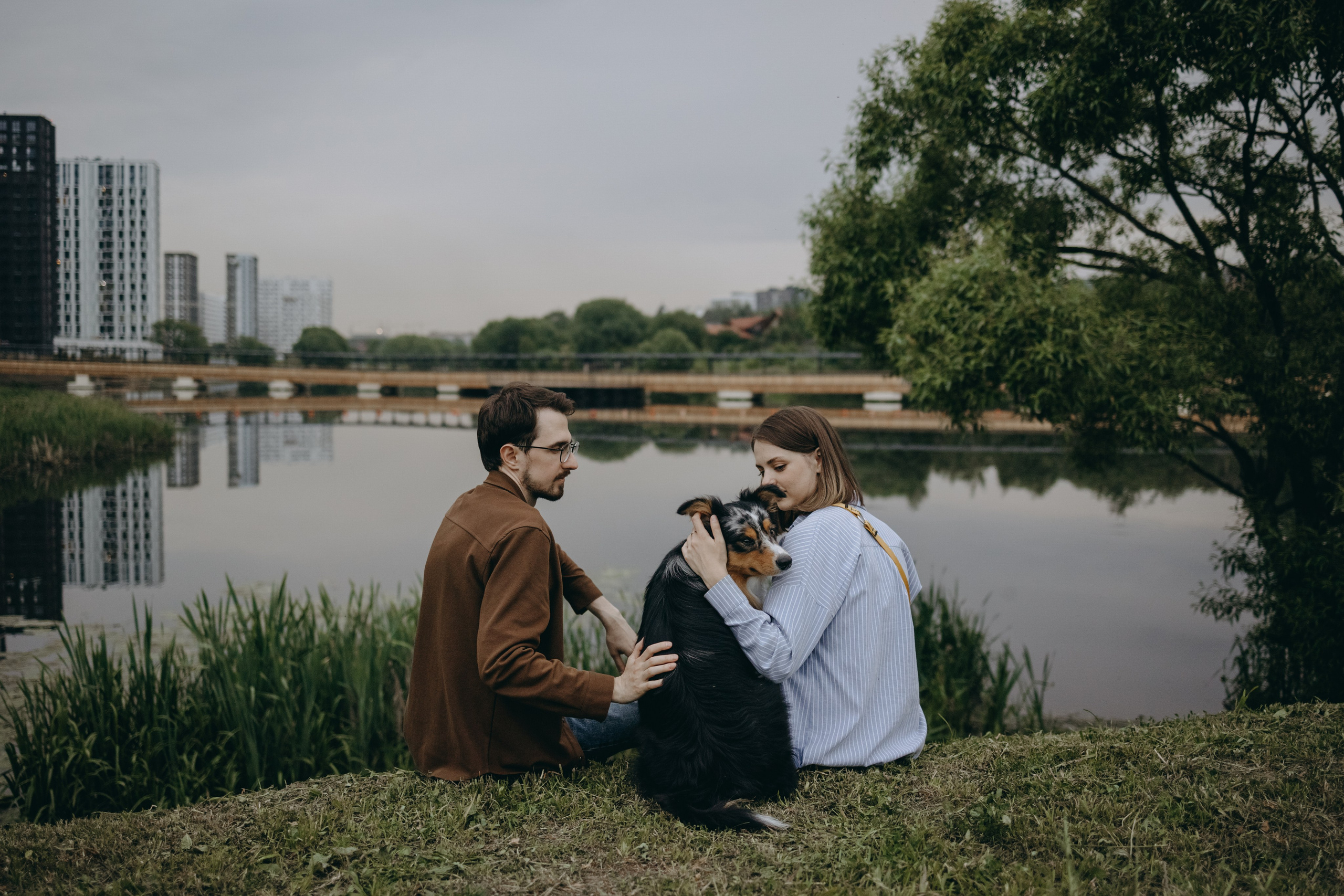 Настя, Никита и их Гром и Мяу. Фотограф — Анималист | Санкт-Петербург