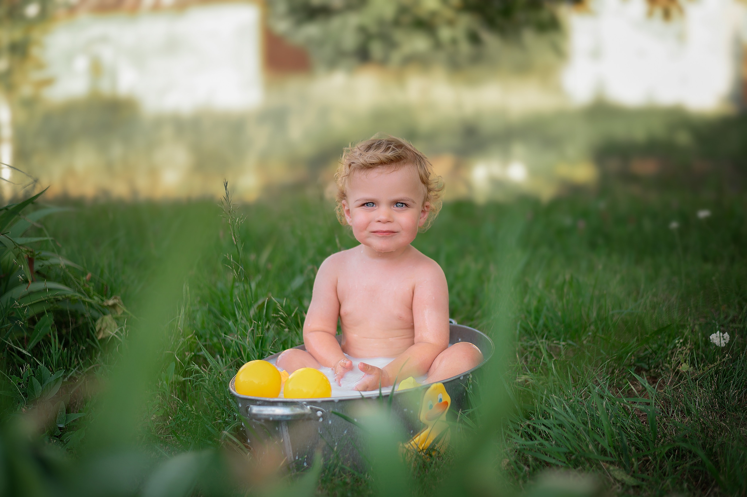 Молочная ванночка. Семейный и детский фотограф в Шатках и Арзамасе Александра Магомедова