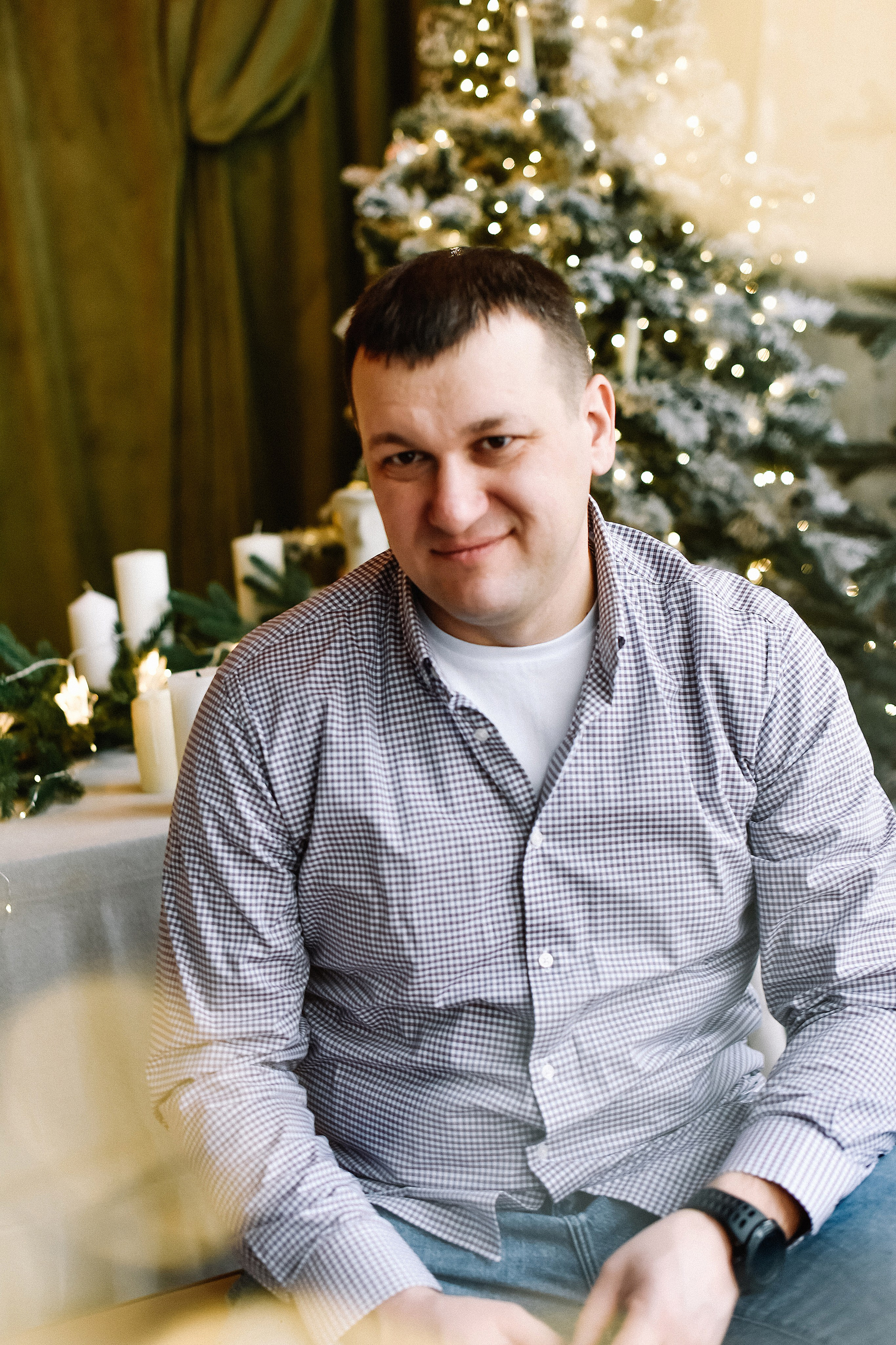 Семья Анастасии, Андрея, Тани и Вани