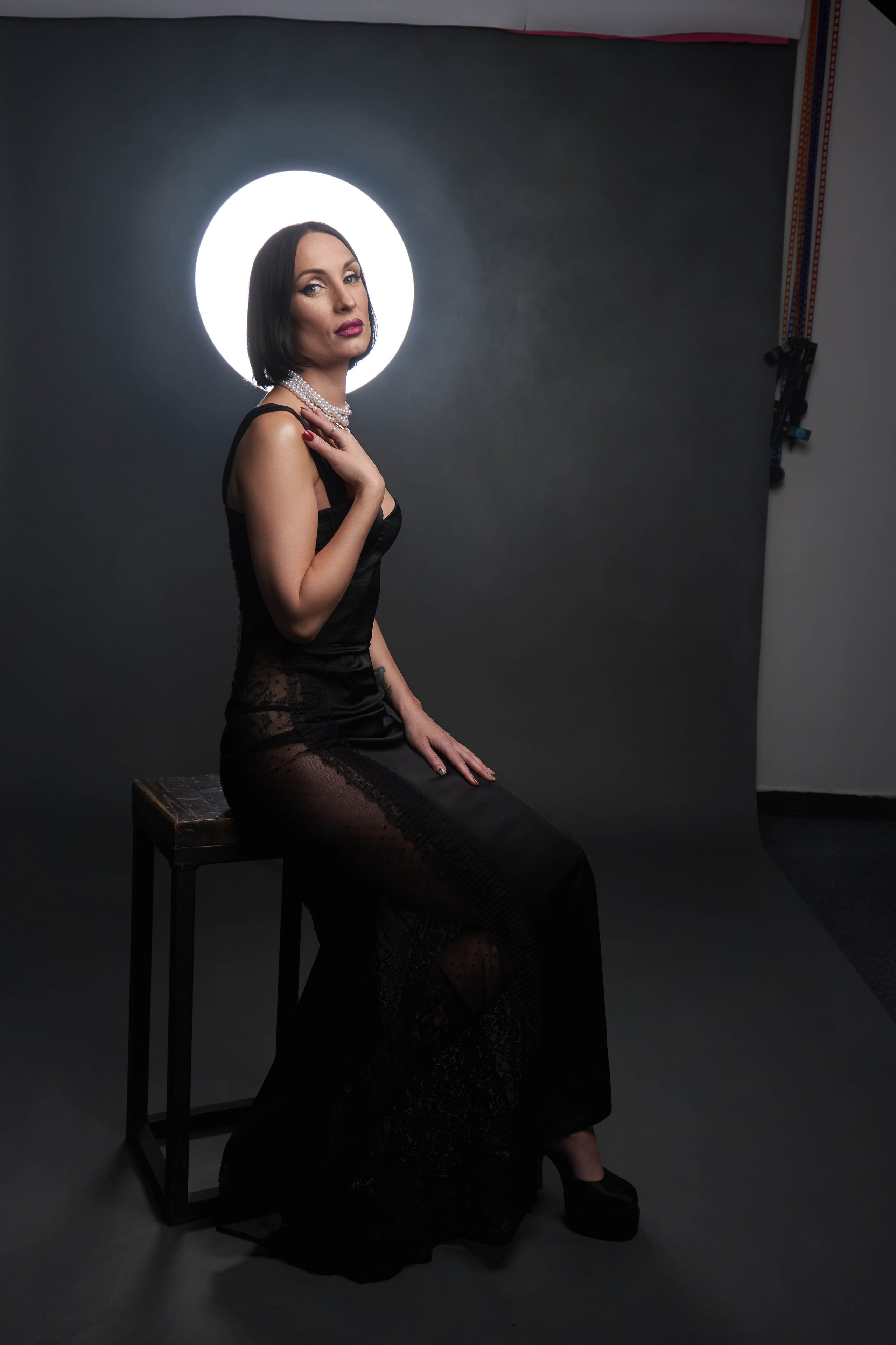 Фотосессия. Женщина-вамп.