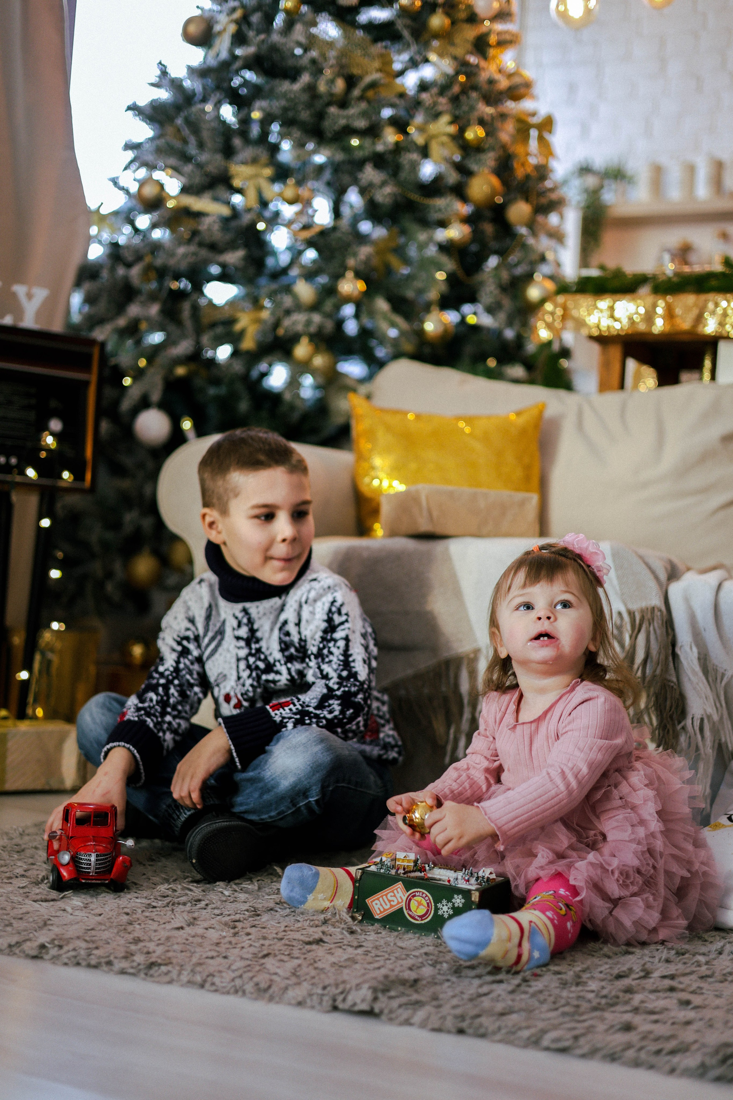 Новогодняя история «Нелля и ее семья». Фотограф в Москве Анастасия Калинина