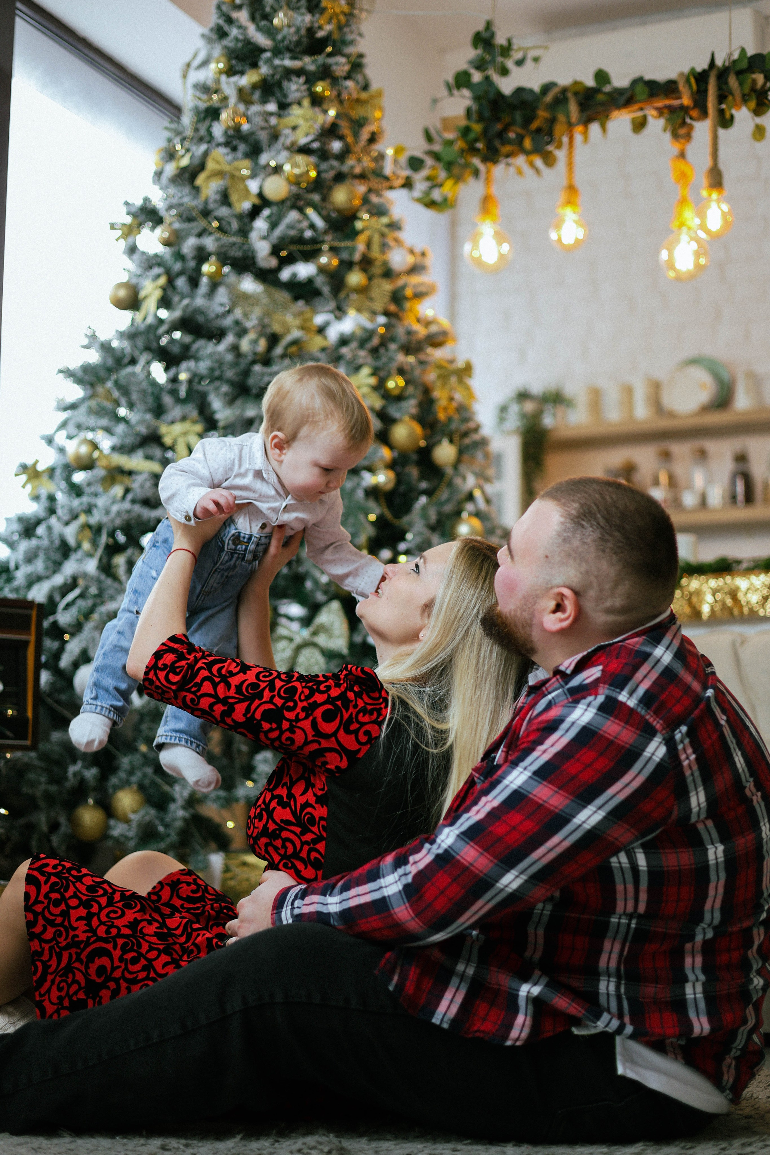 Новогодняя история «Валентина и ее семья». Фотограф в Москве Анастасия Калинина