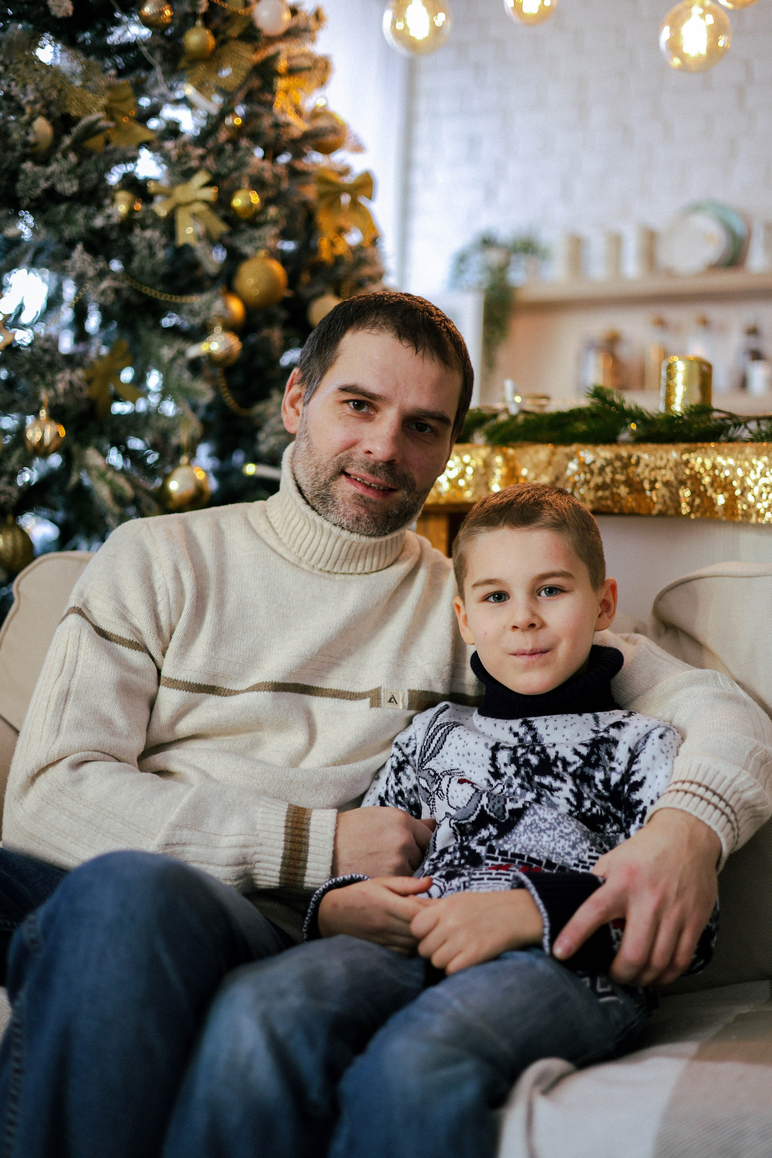 Новогодняя история «Нелля и ее семья». Фотограф в Москве Анастасия Калинина