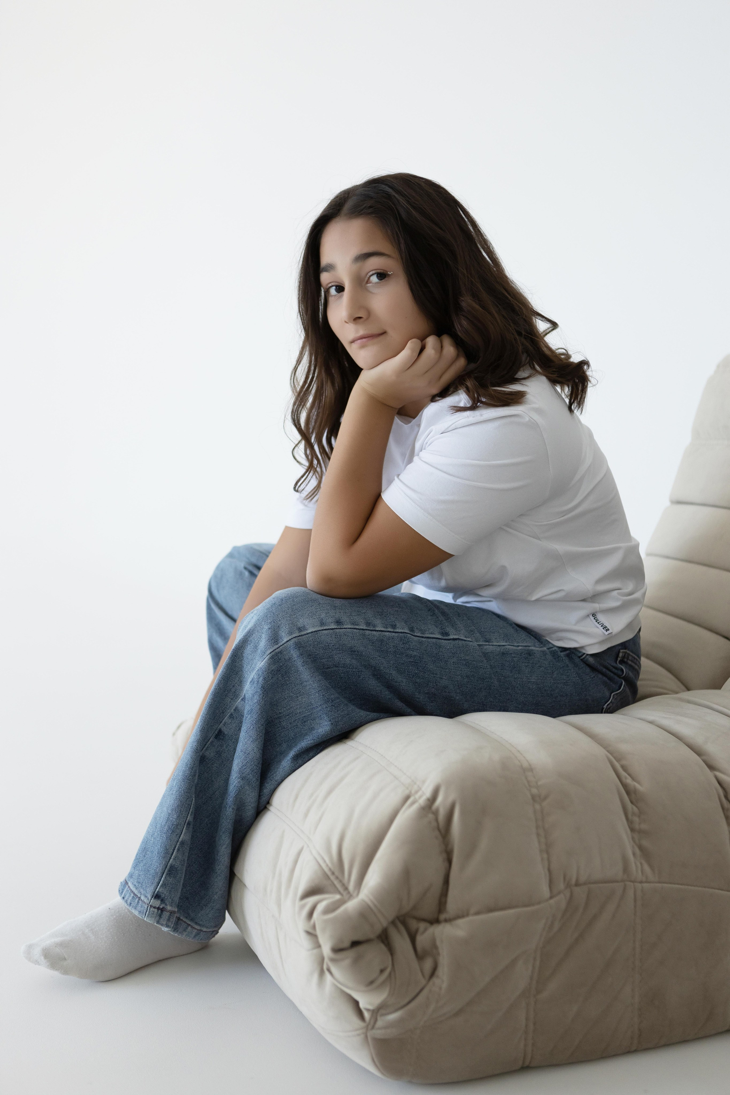 Сестры в студии. Семен Соколов