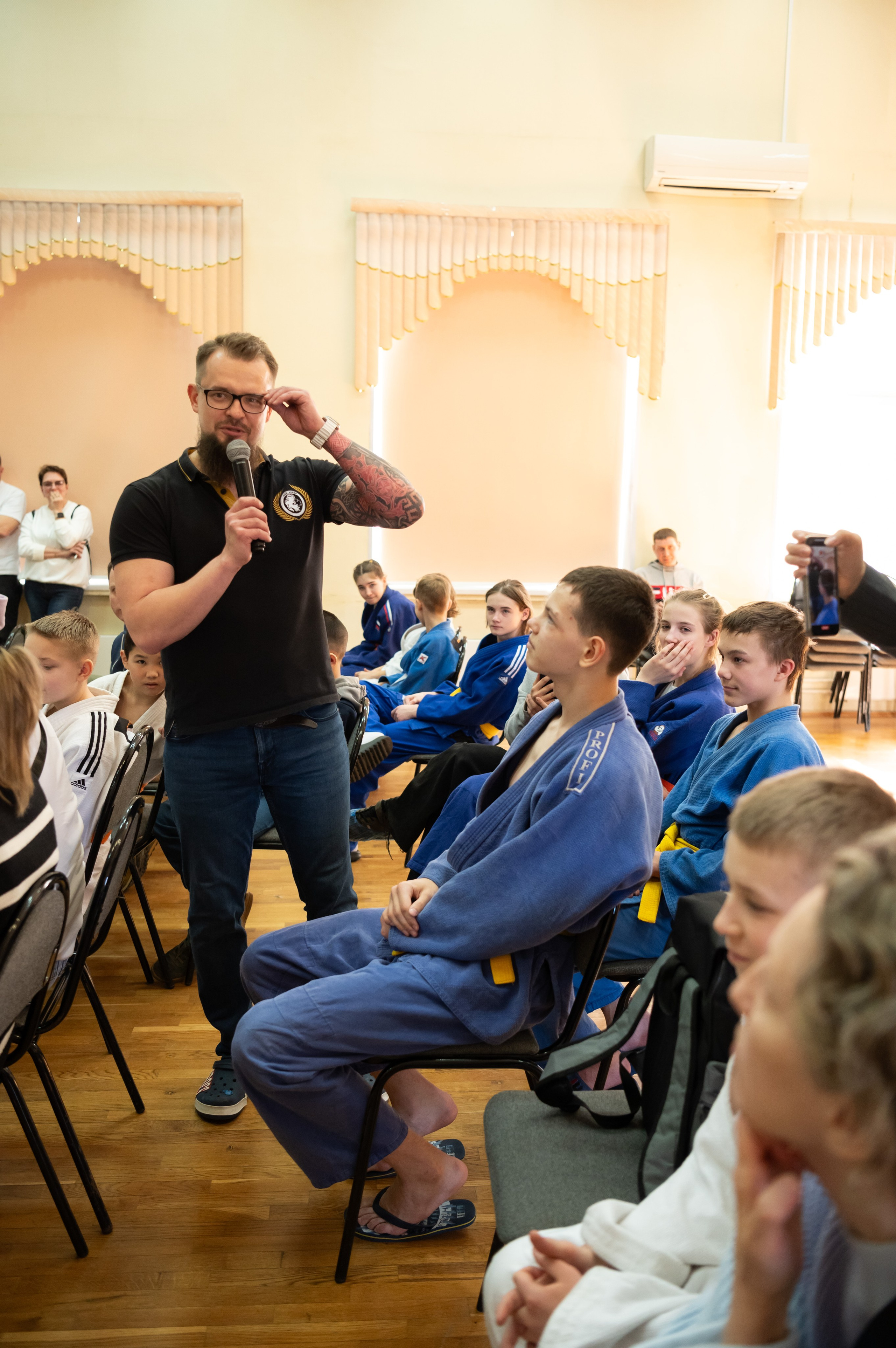 Спортивные соревнования по Дзюдо. Детский и семейный фотограф г. Москва Оксана Катаджи