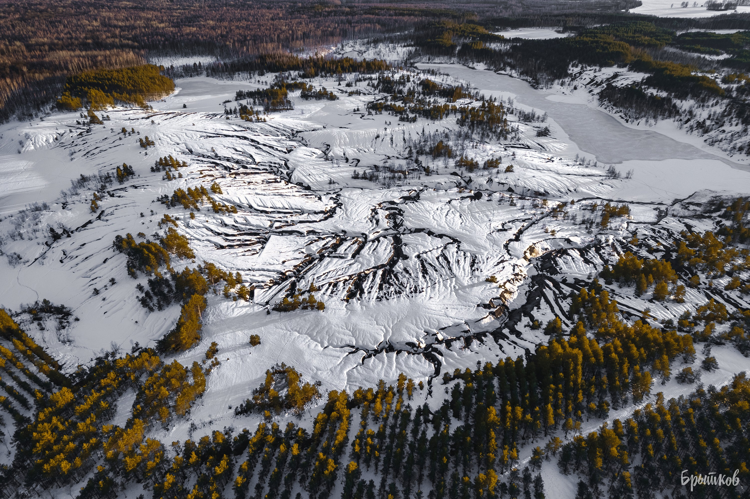 озеро Бам Суворов карьеры