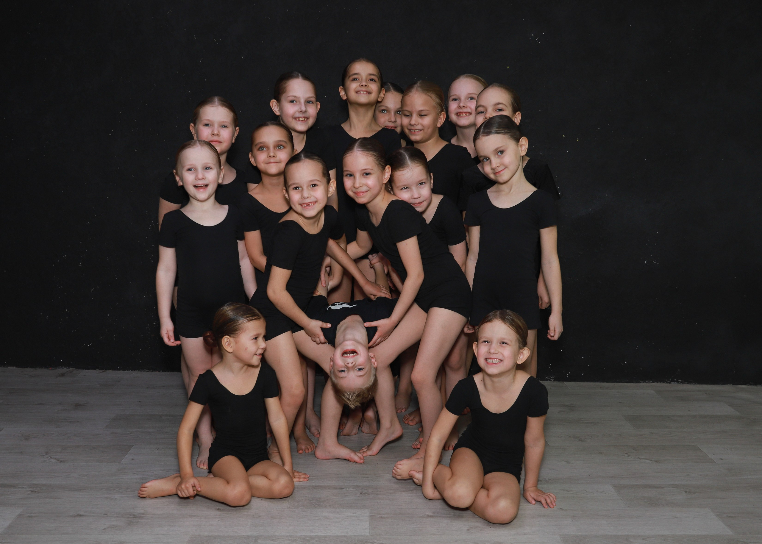 Младшие в студии. Фотограф Юлия Мальцева