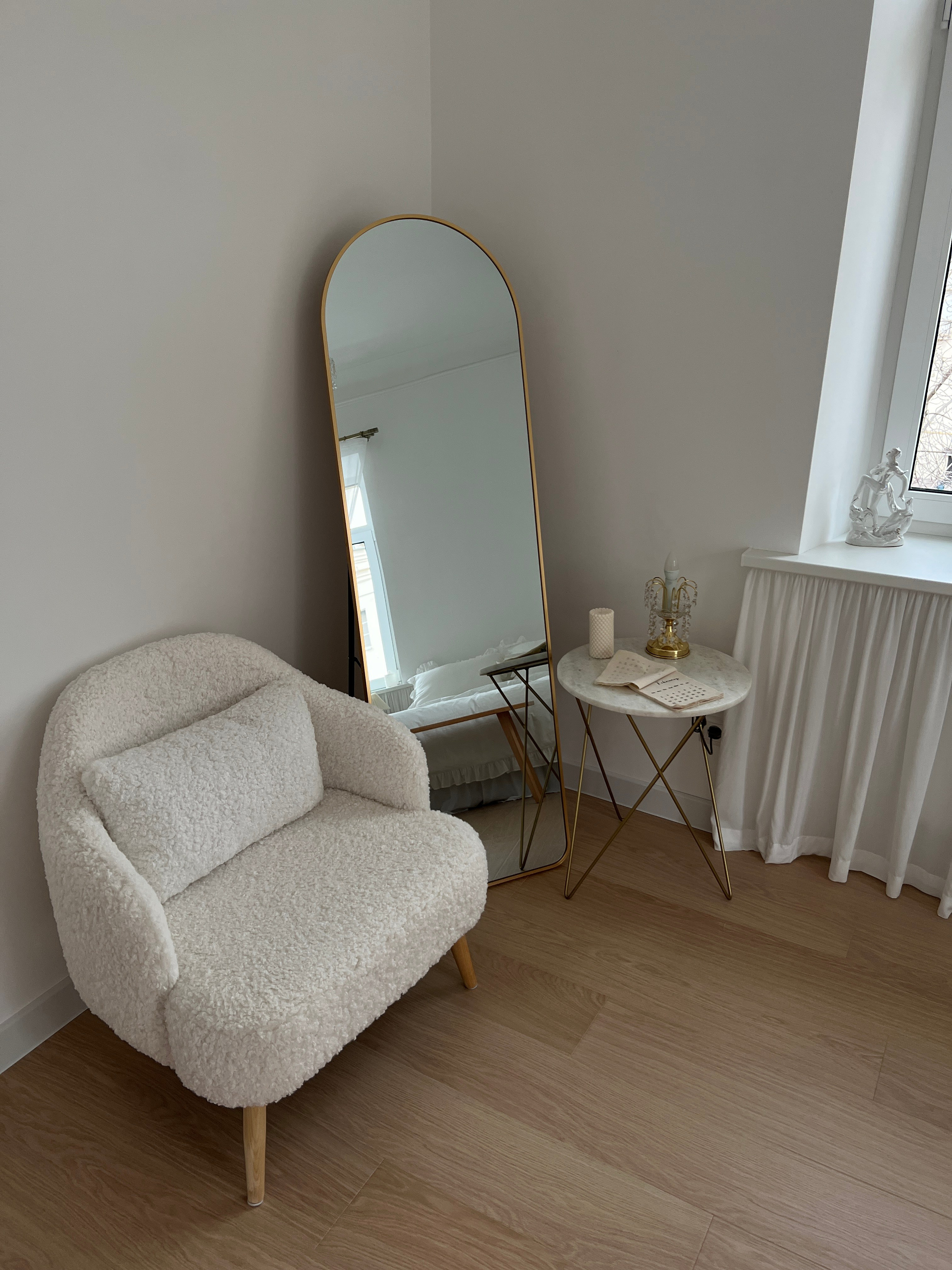 ИНТЕРЬЕР СПАЛЬНИ. PARISIEN STUDIO | Интерьерная квартира — студия в стиле минимализм в Москве