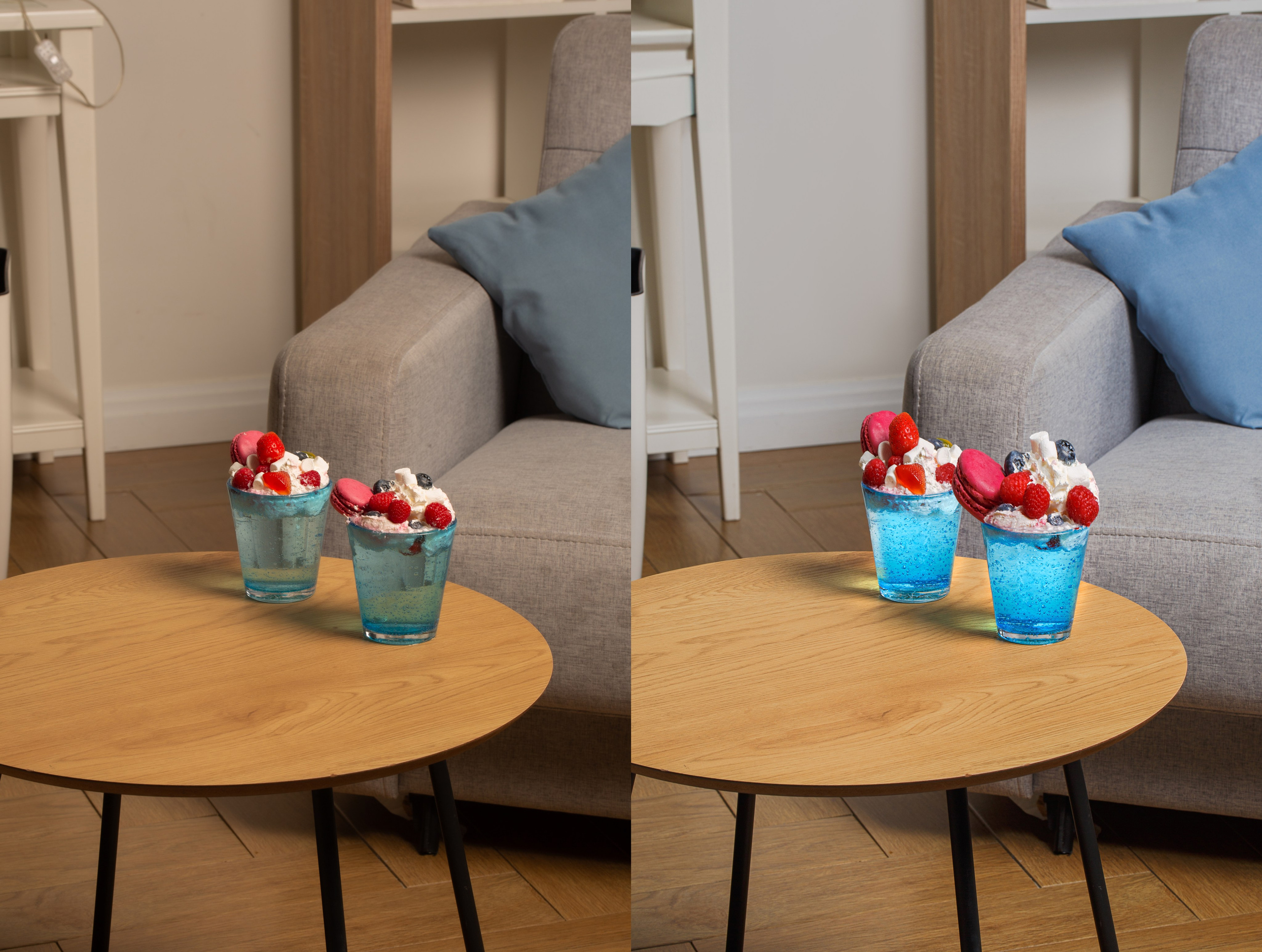 Обработка фотографий напитков | Студия SVITHART