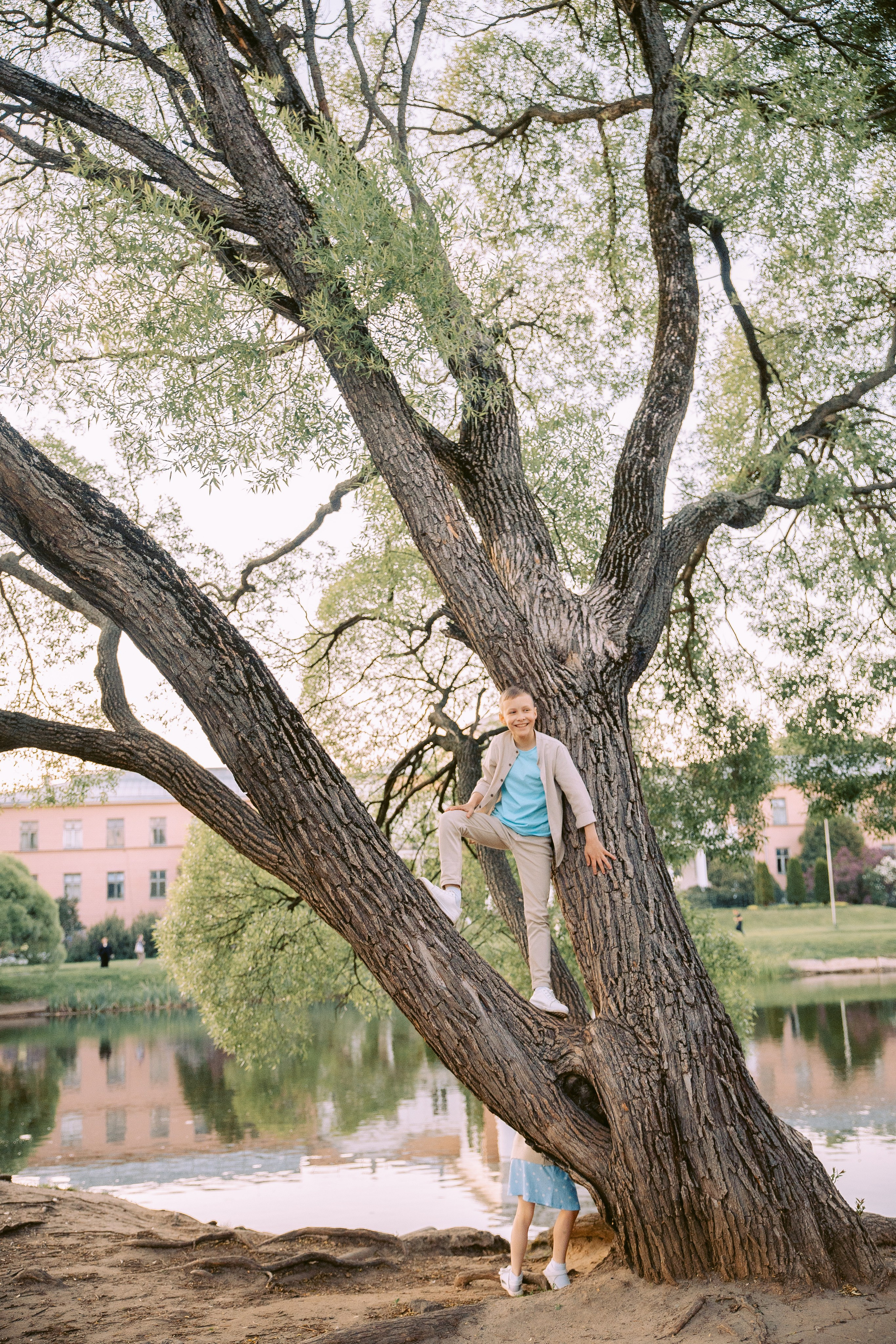 Семейная фотосессия в парке Ботанический сад. Фотограф Москва — Павел Михайлов