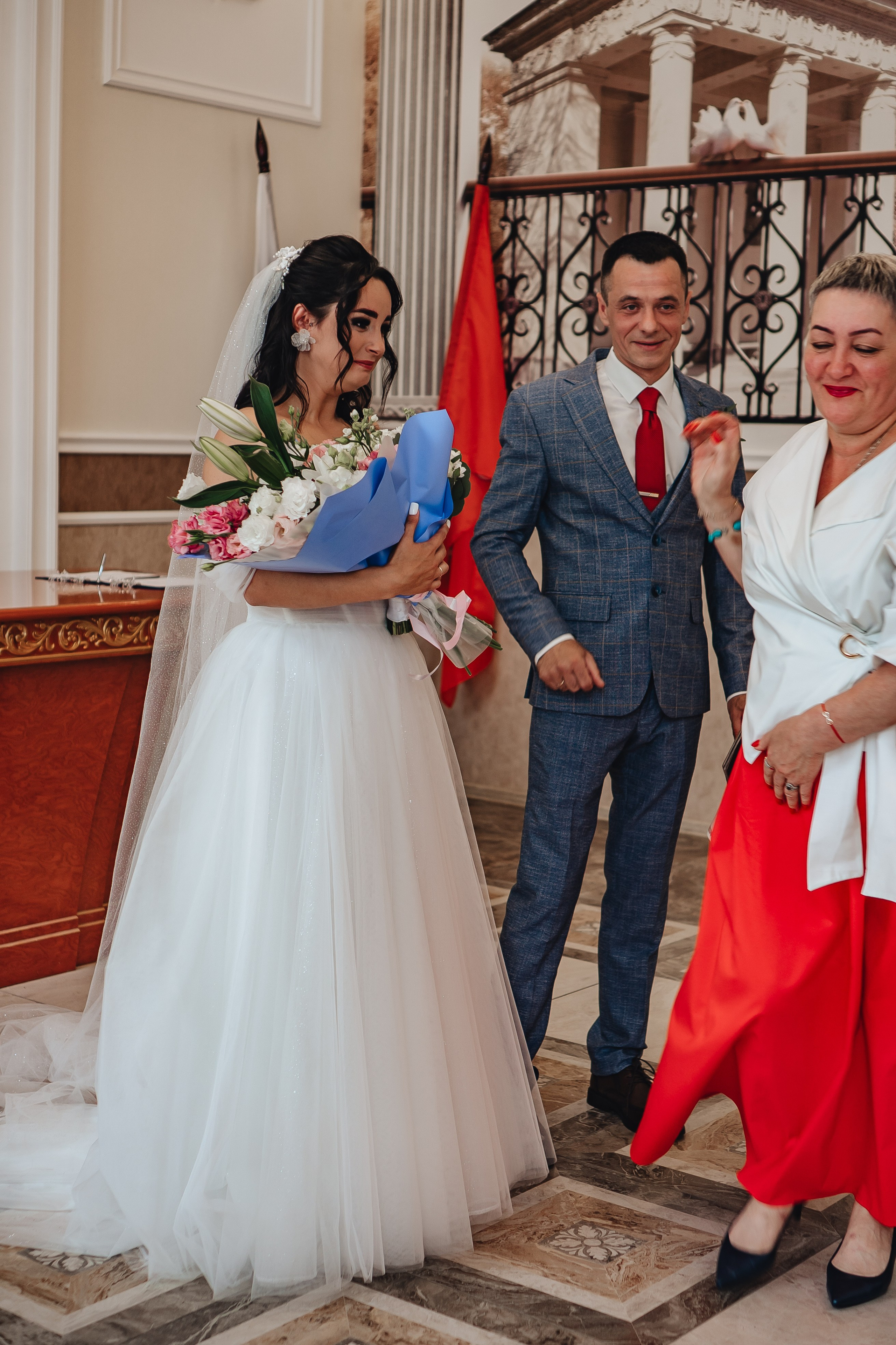 СВАДЕБНАЯ СЬЕМКА В ЗАГСЕ НА МОСКОВСКОМ ПРОСПЕКТЕ. Профессиональный фотограф, Санкт-Петербург — Виктория Богомолова