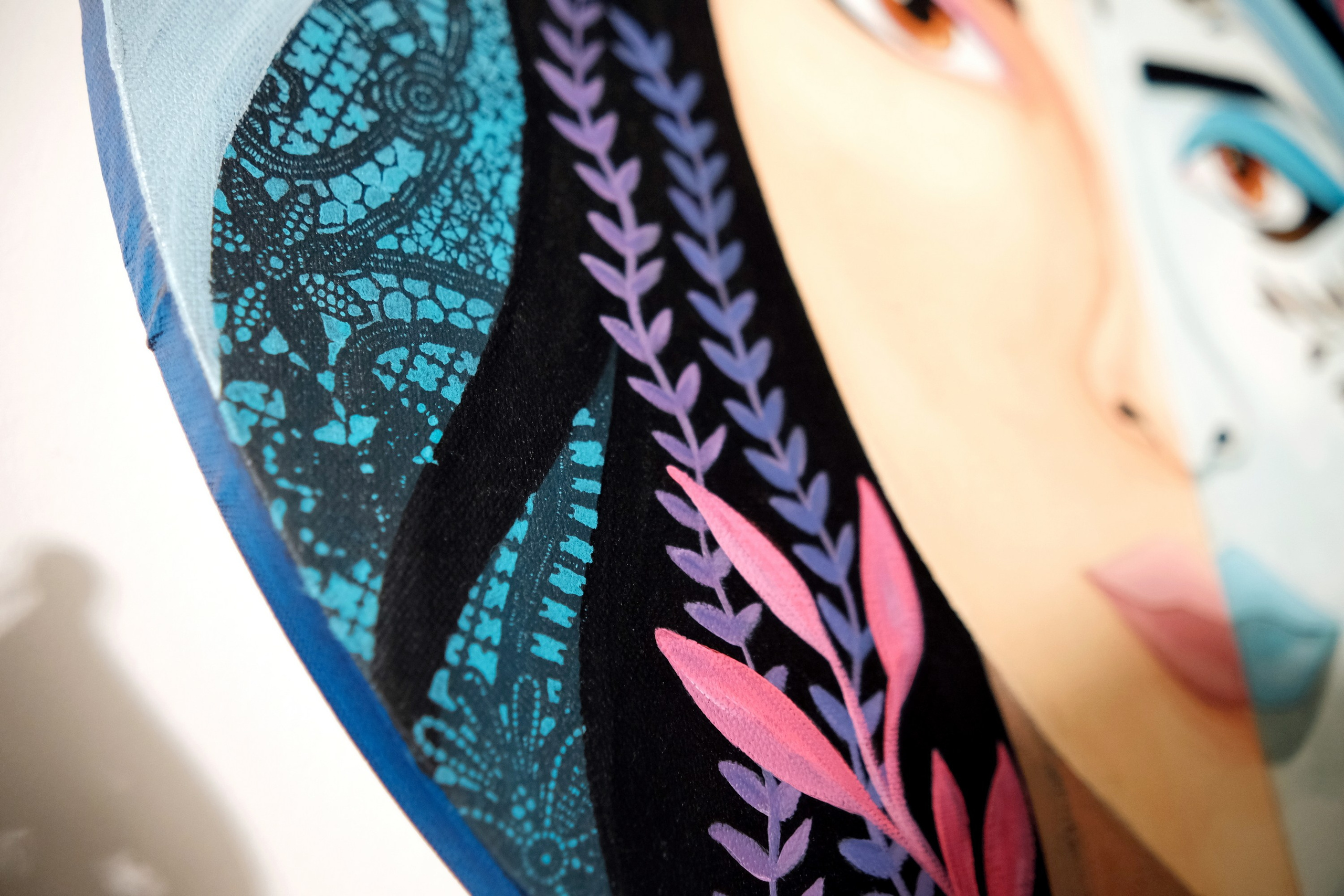 СОТВОРЕНИЕ МИРА. Художник Анастасия Кисткина, Петербург