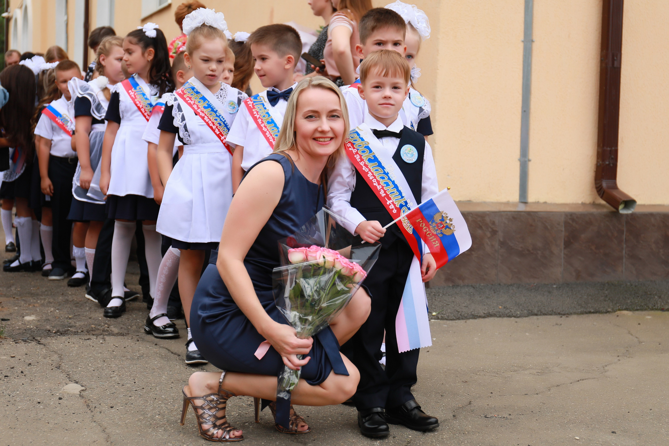 Индивидуальная съемка на 1 сентября. Детский семейный фотограф Краснодар