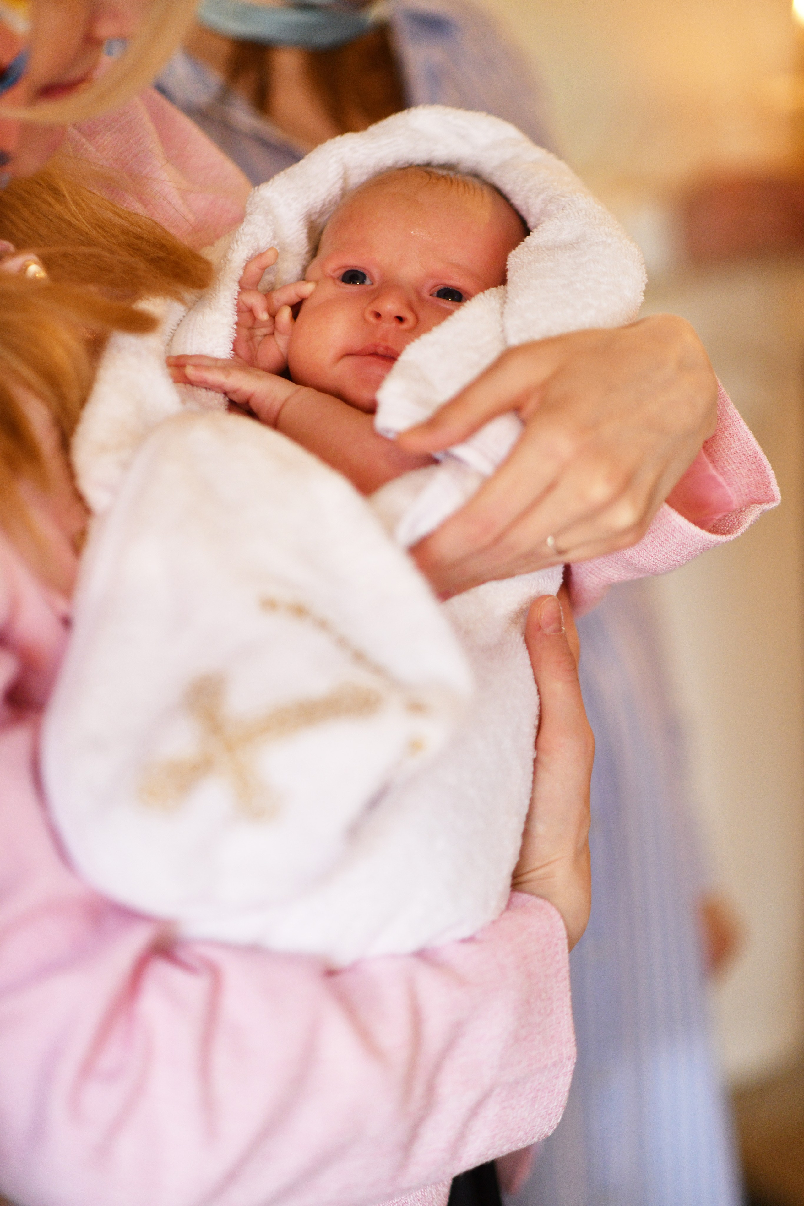 Крещение младенца Ксении. Свадебный и портретный фотограф в Москве Галина Борисова