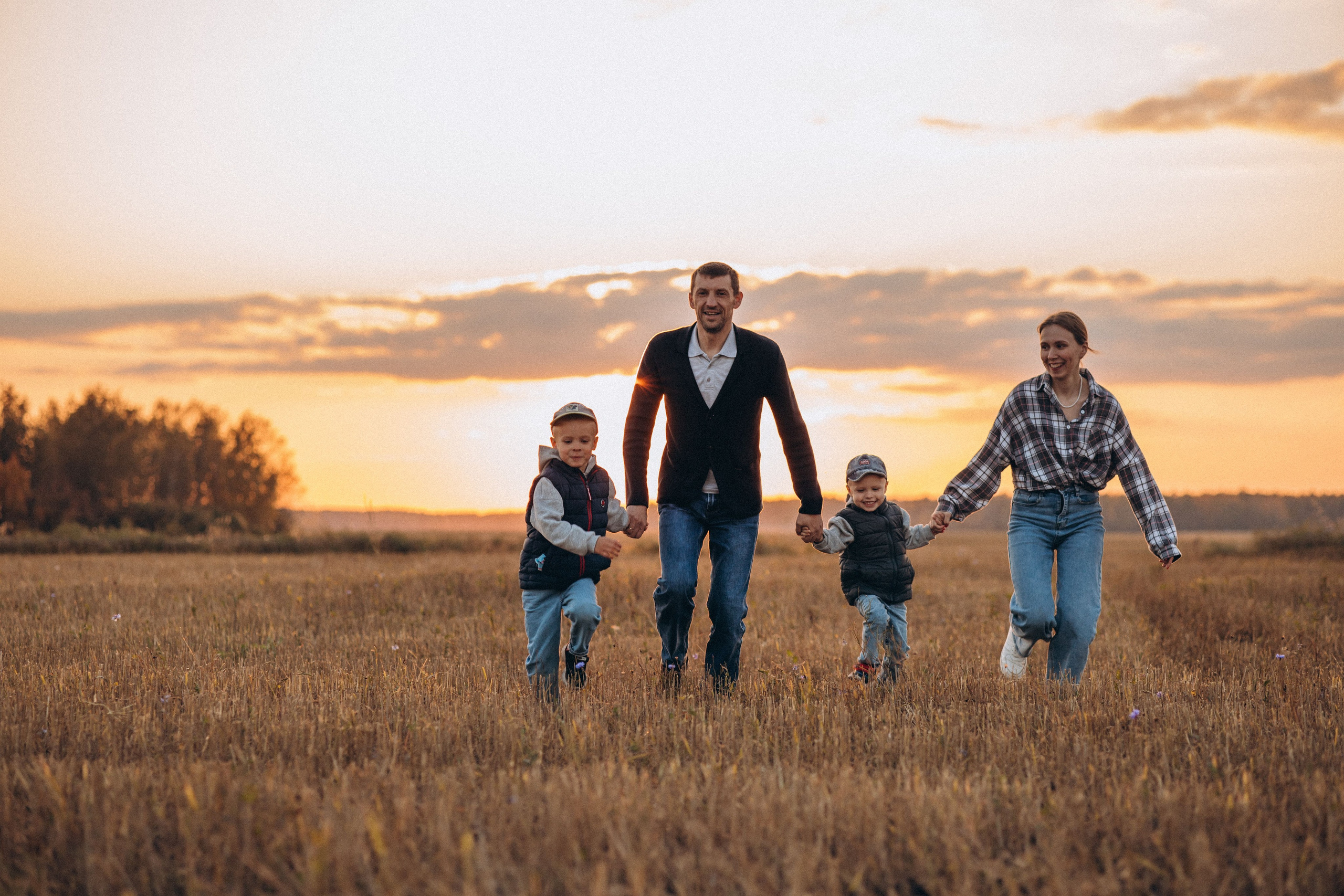 Семья Сенных. Семейный фотограф Нижневартовск Тюмень Ефимова Ирина