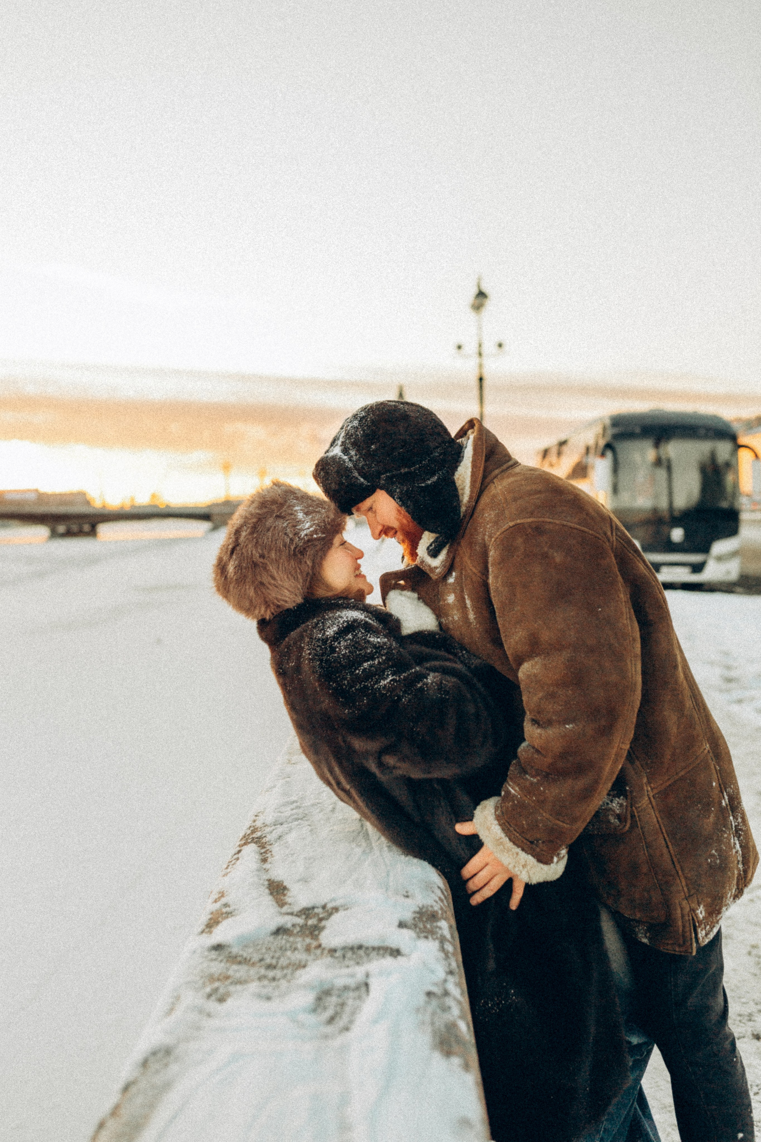 LoveStory зимняя. Фотограф Санкт-Петербург Князева Елизавета