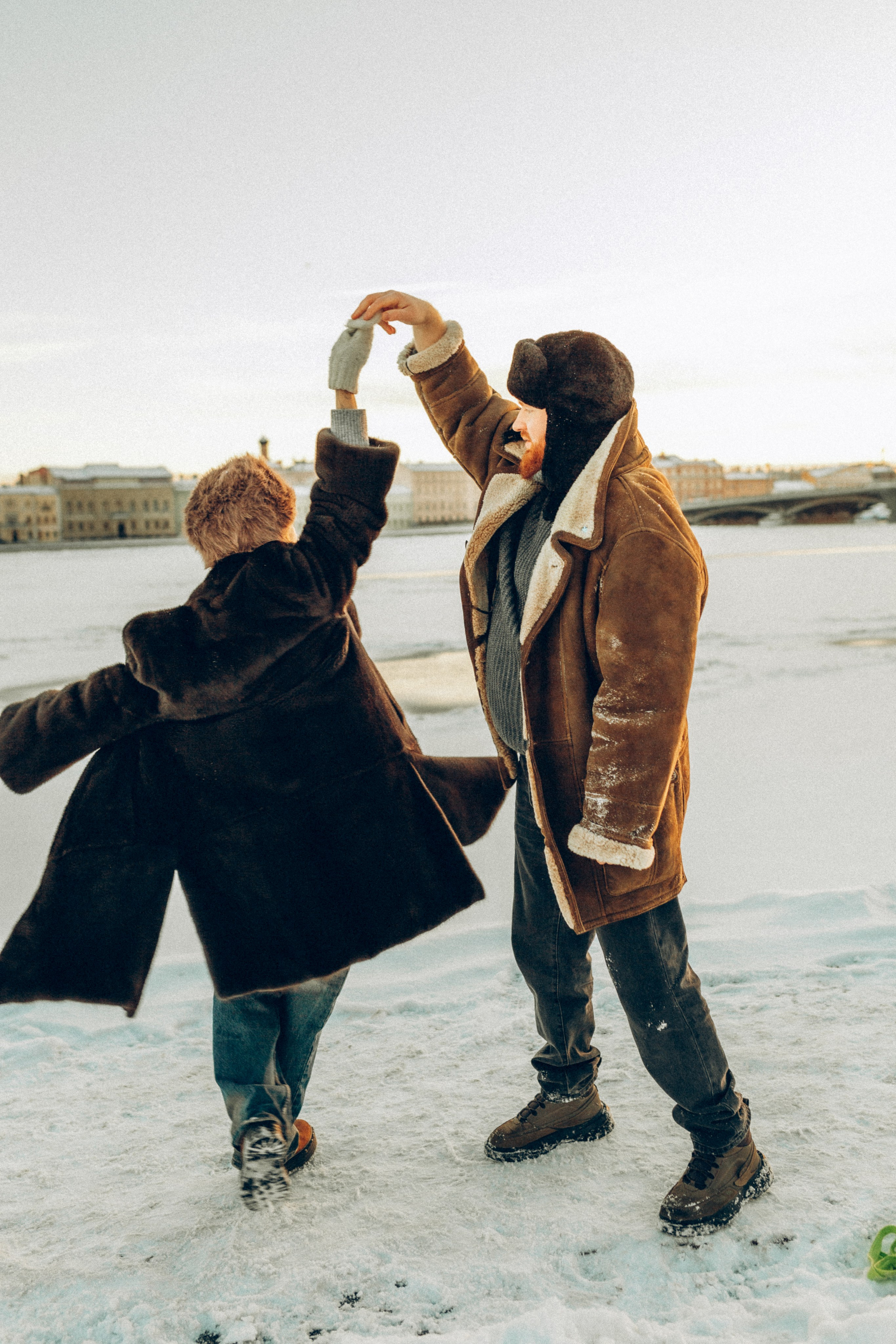 LoveStory зимняя. Фотограф Санкт-Петербург Князева Елизавета