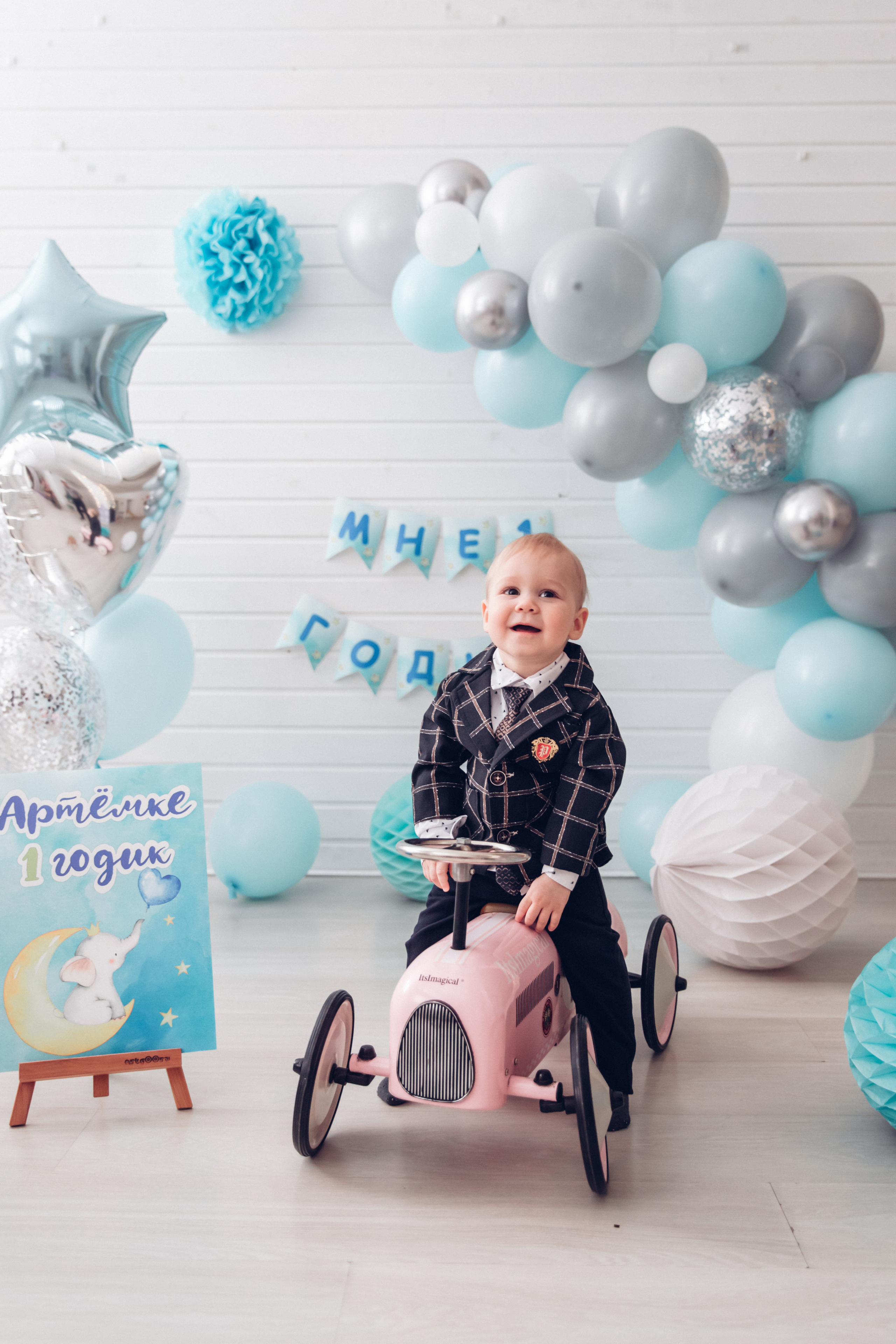 Годик Артёма. Семейный фотограф в Санкт-Петербурге Алиса Мохова