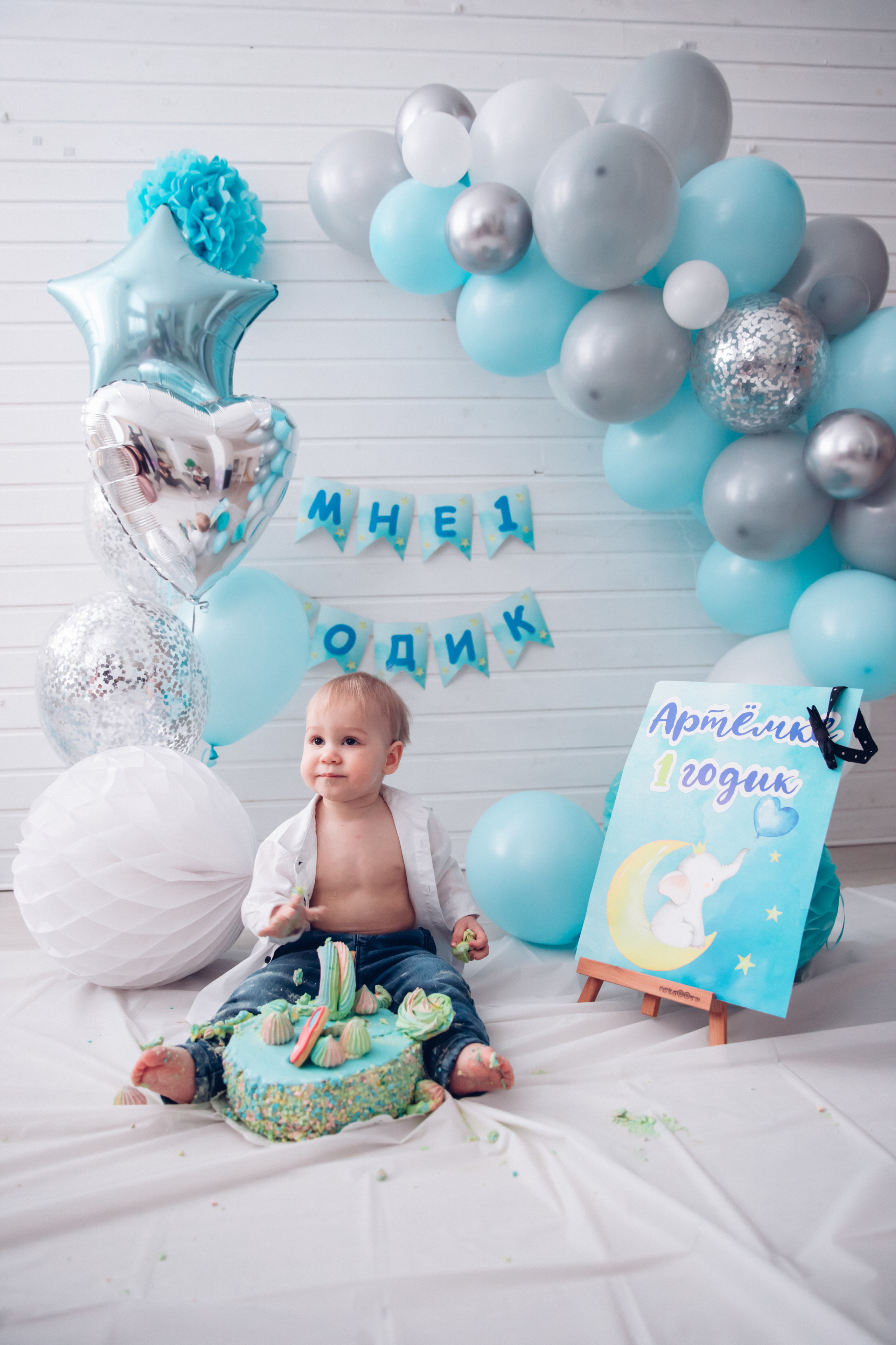 Годик Артёма. Семейный фотограф в Санкт-Петербурге Алиса Мохова