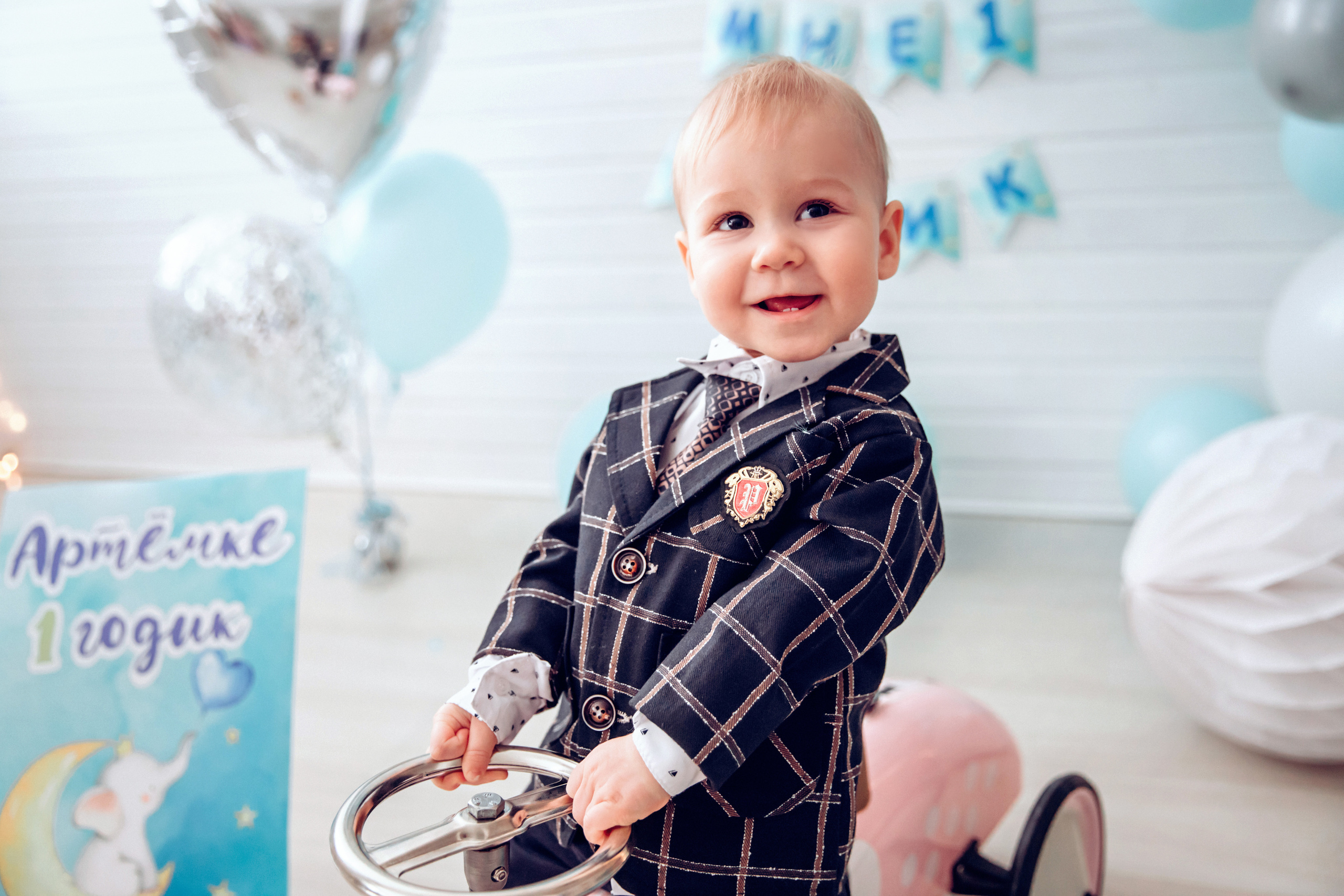 Годик Артёма. Семейный фотограф в Санкт-Петербурге Алиса Мохова