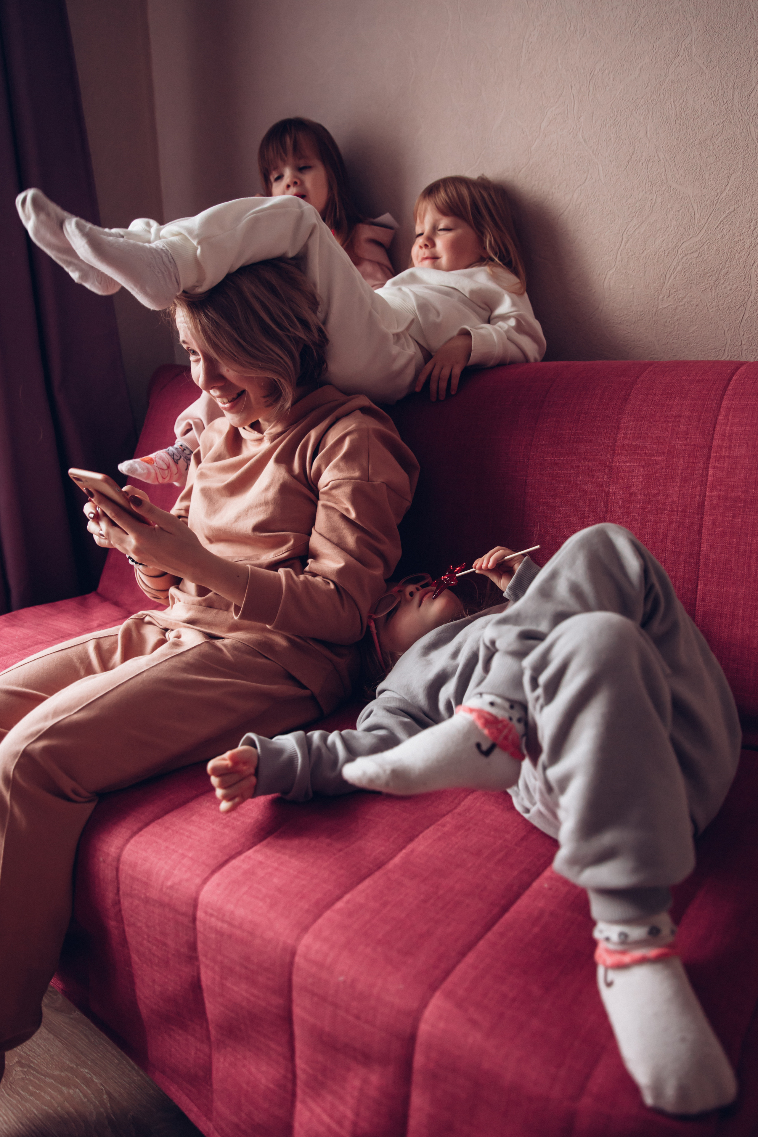 Домашние фотосессии. Семейный фотограф в Санкт-Петербурге Алиса Мохова