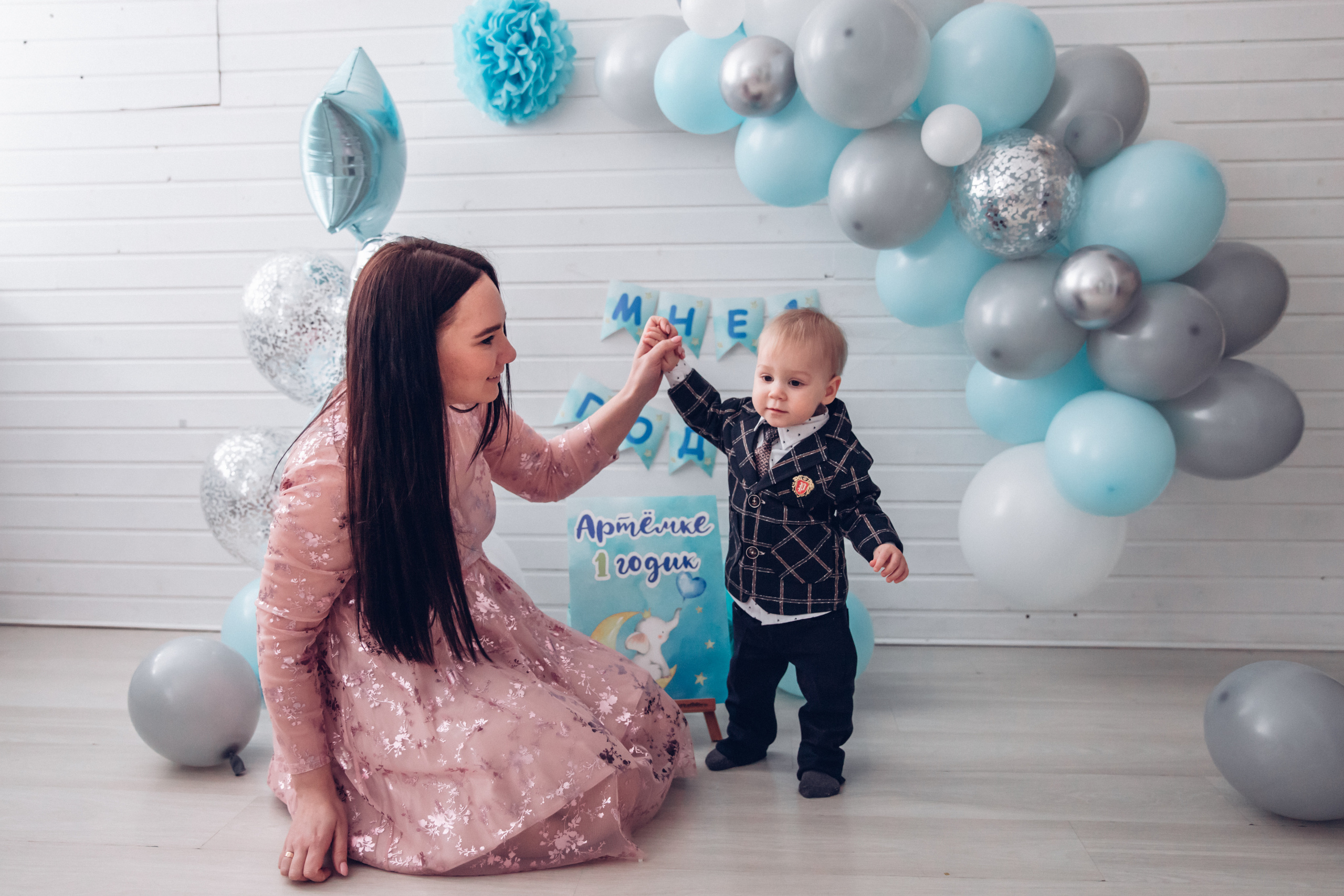 Годик Артёма. Семейный фотограф в Санкт-Петербурге Алиса Мохова