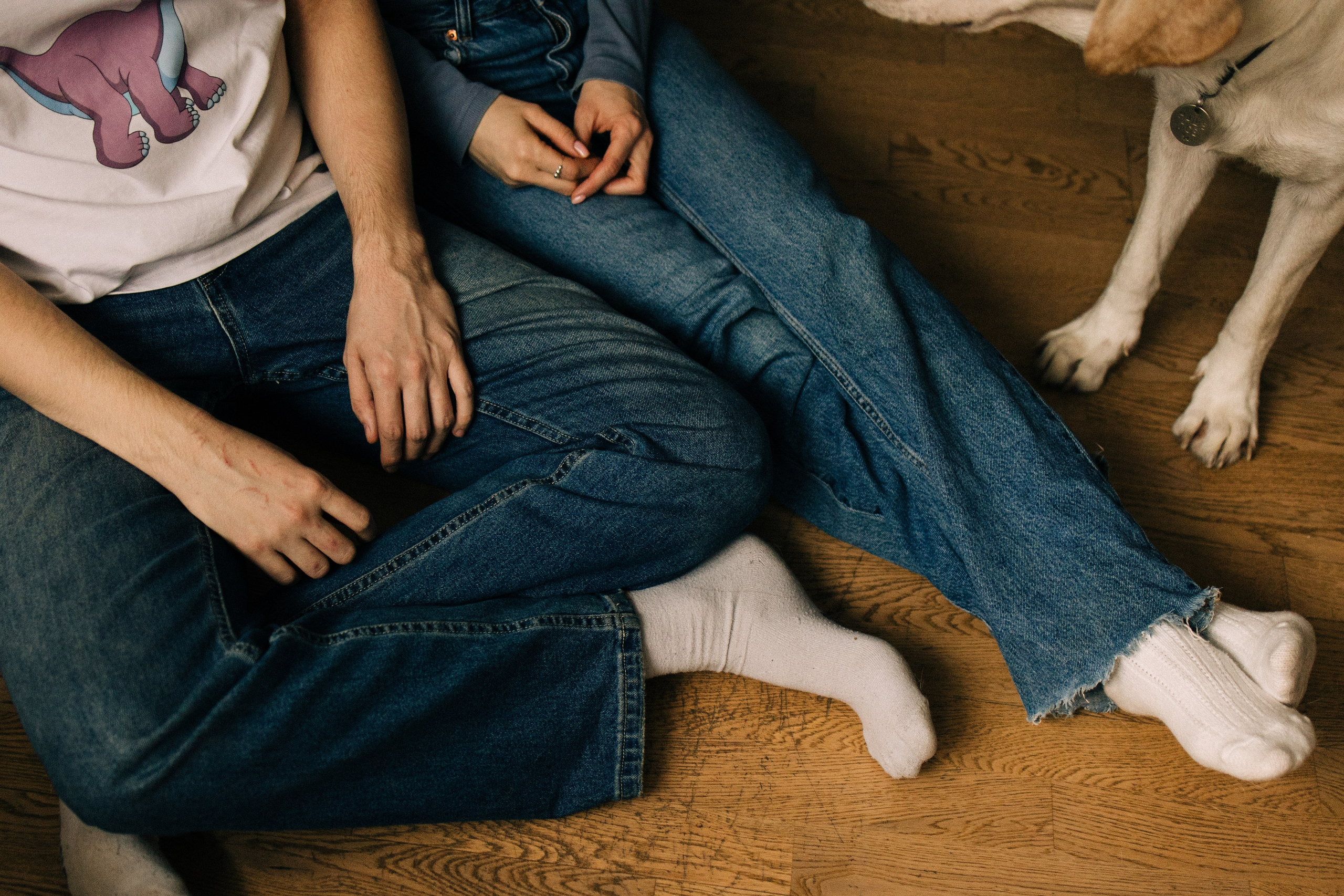 Дома трое. Фотограф Настя Леонова