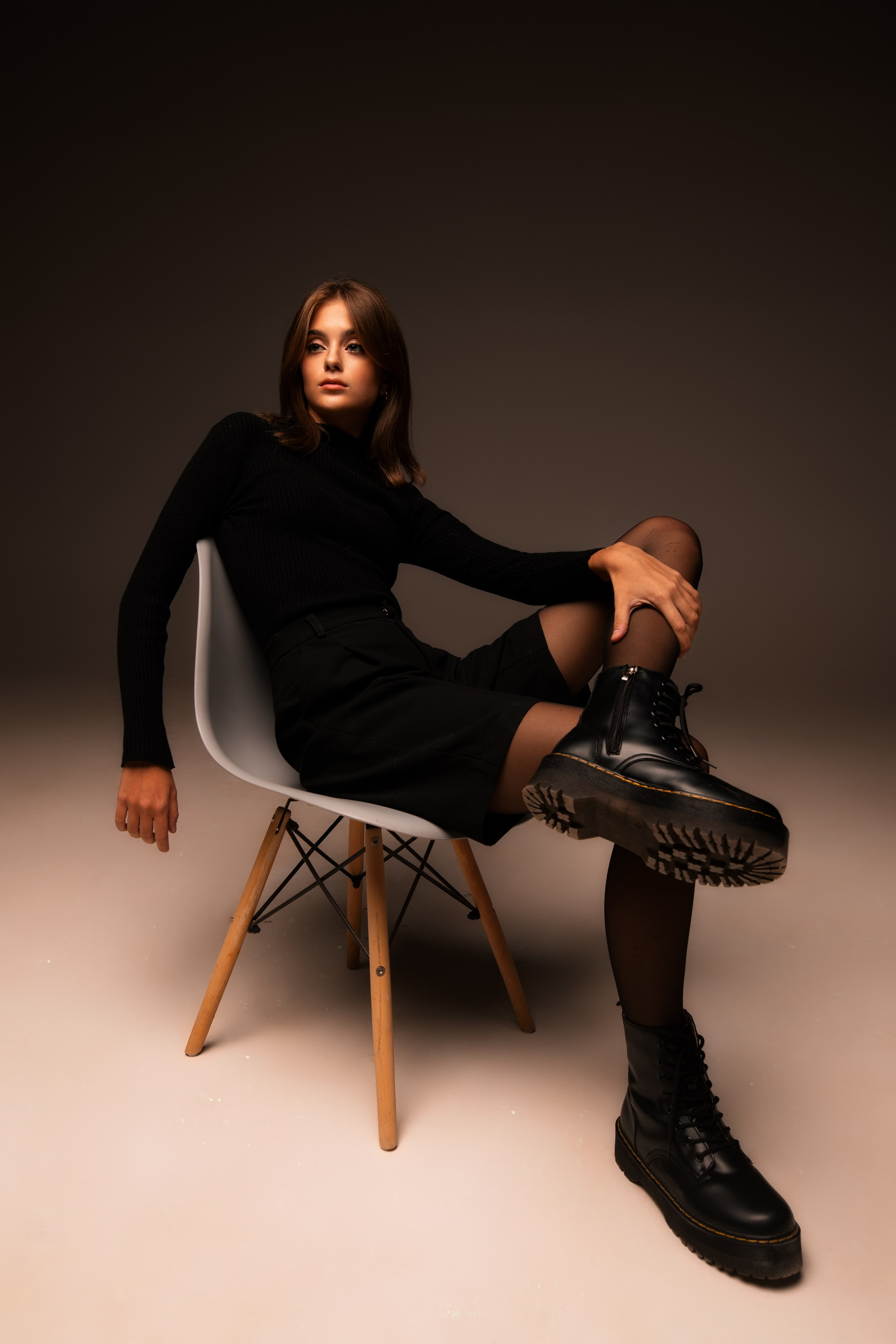 Студийная съемка с Викторией на циклораме в формате для «себя»