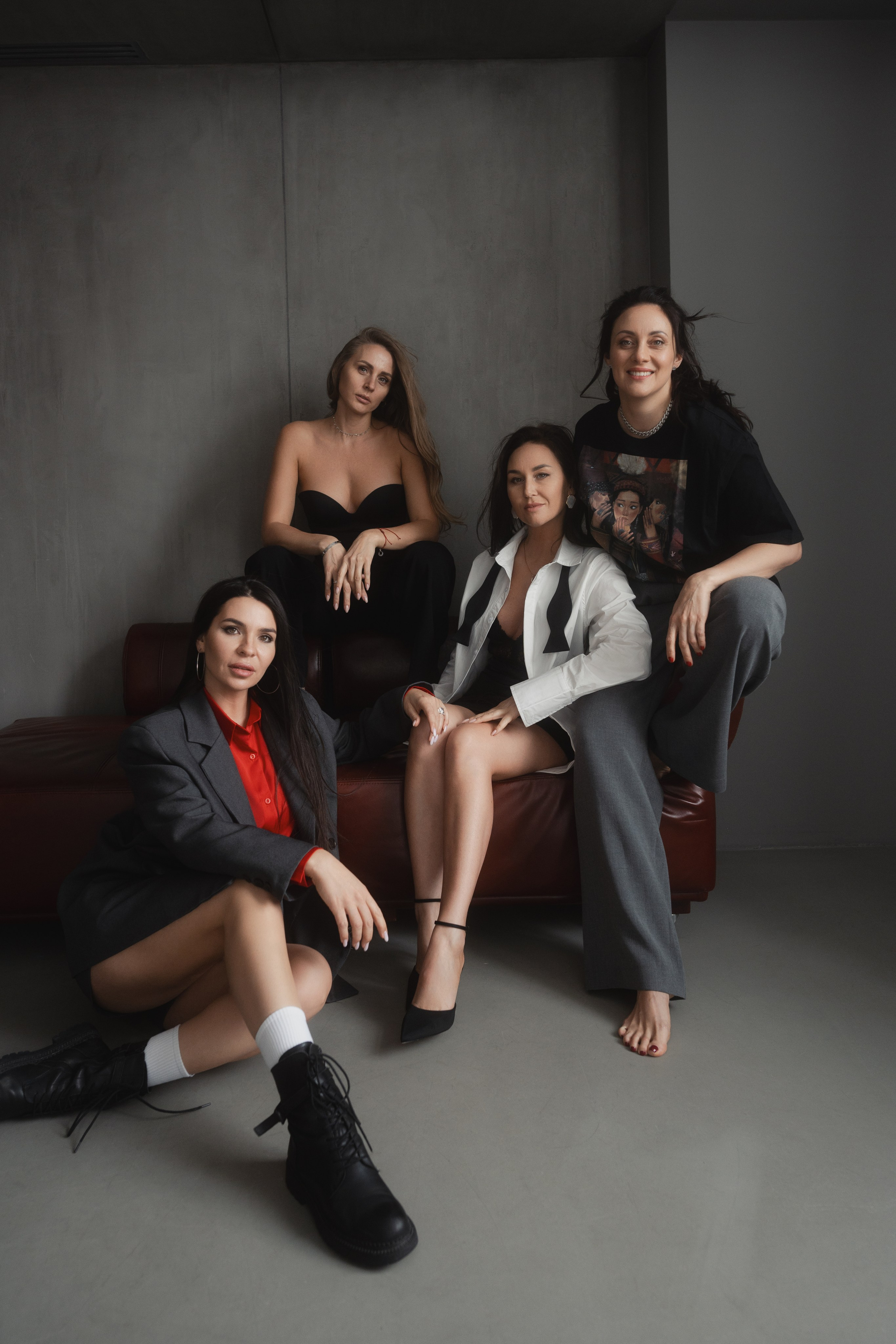 “Four Amazing Women” — Studio Photoshoot in Kazan — Anton Avanzato
