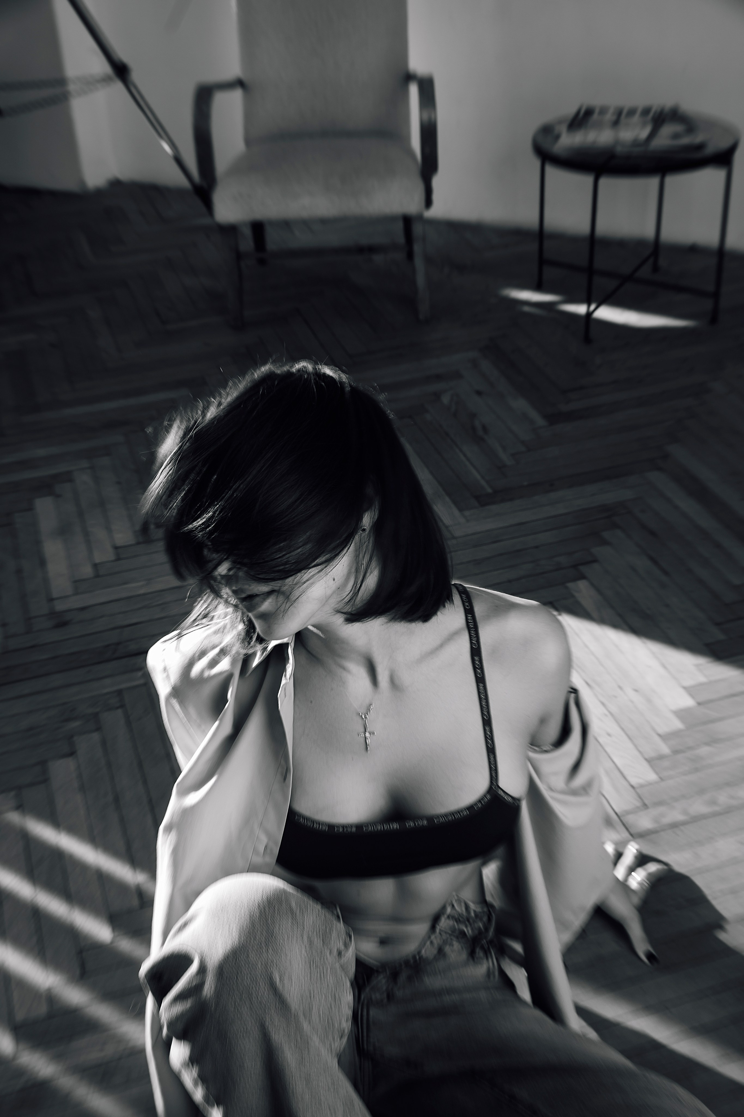 Даша в студии. Фотограф Москва Мария Захарова