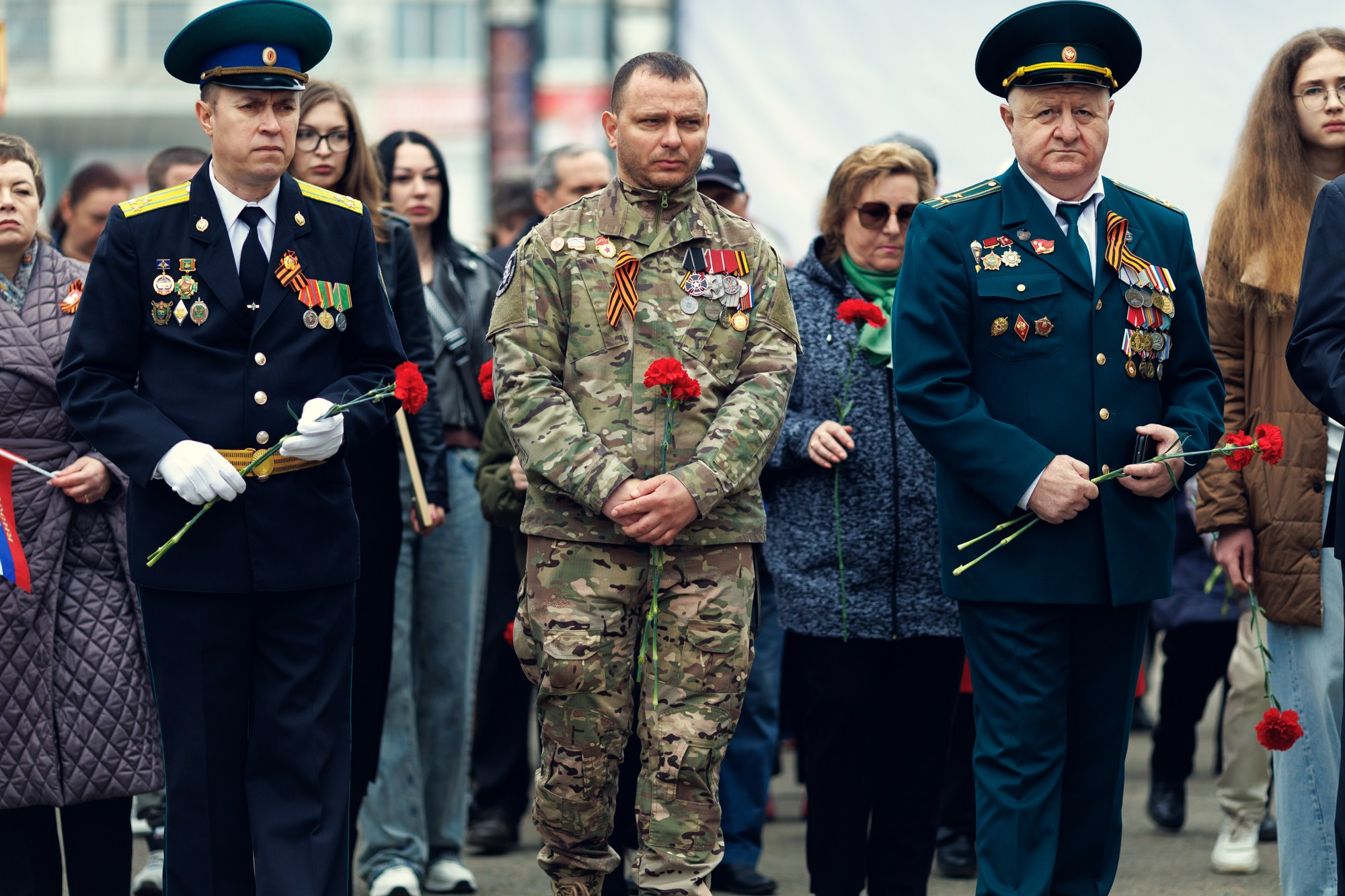 Празднование 80-летия победы над фашизмом. Славянка. Приморский край. Андрей Кровлин — фотограф в Славянке