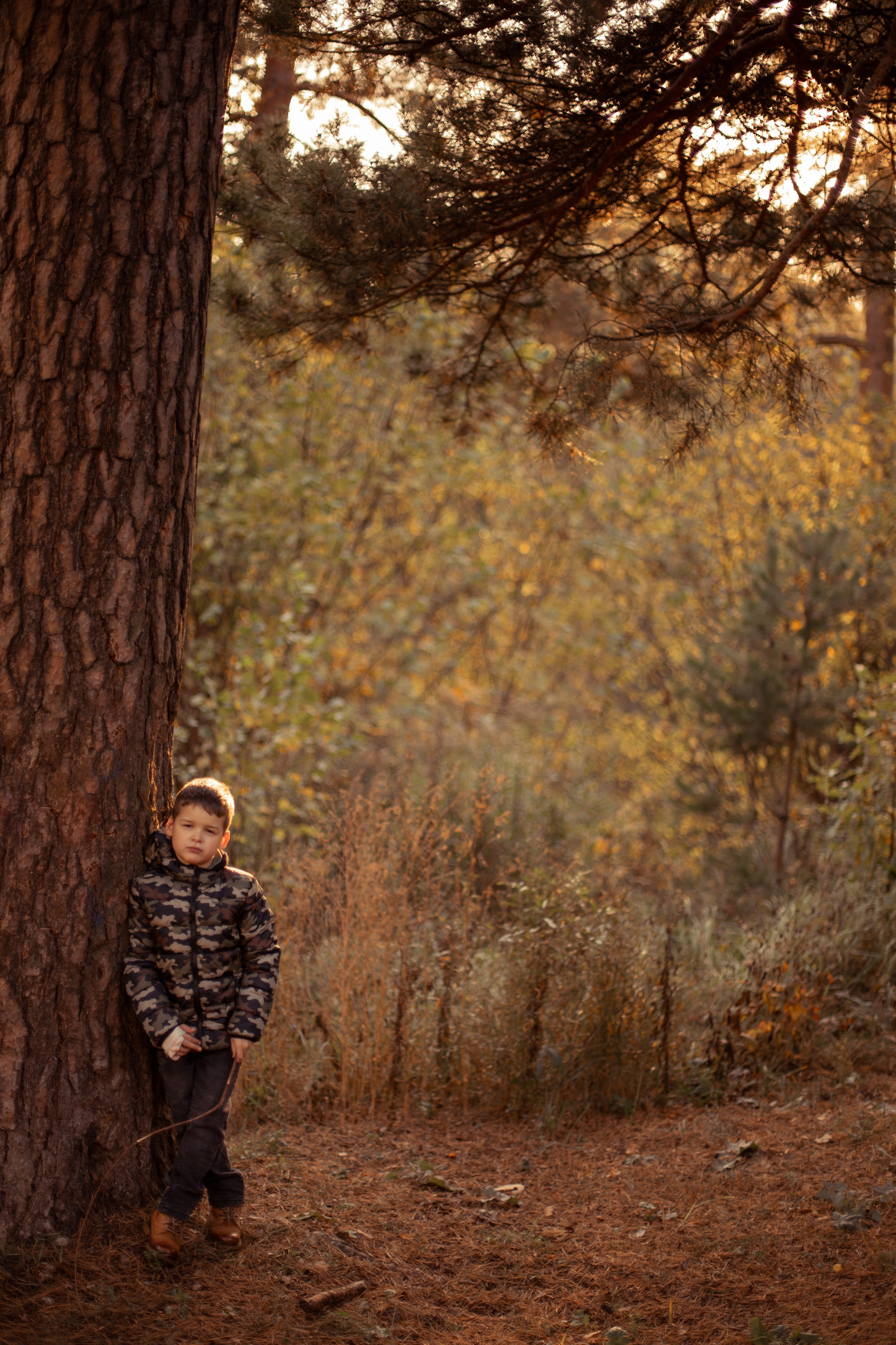Фотосессия мальчика осенью. Семейный фотограф в г. Видное Дрынова Вера