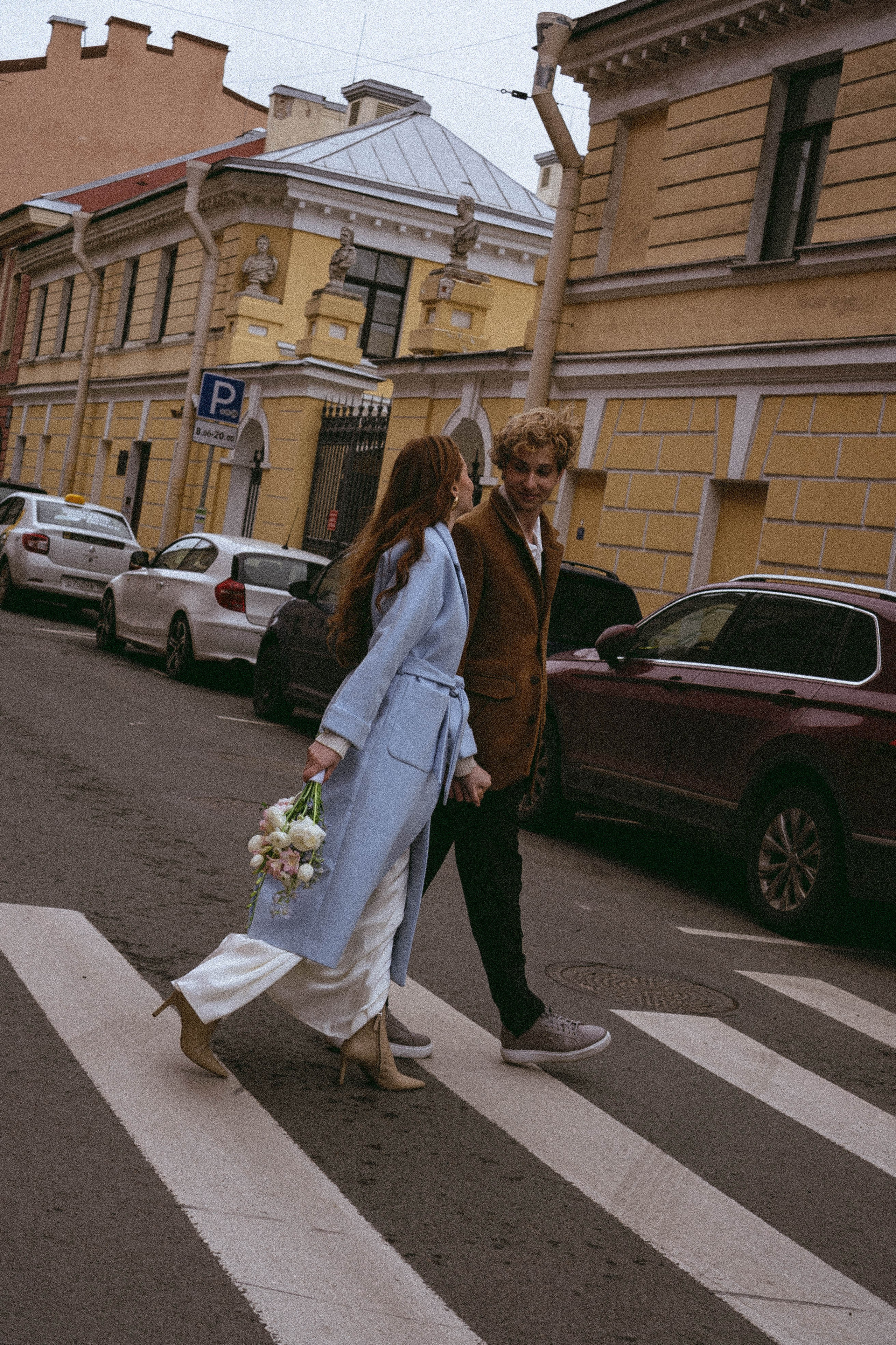 СВАДЕБНАЯ ПРОГУЛКА ПО ПЕТРОГРАДКЕ ВЕСНОЙ (ФОТОСЕССИИЯ ПАРЫ СВАДЕБНАЯ). Профессиональный фотограф, Санкт-Петербург — Виктория Богомолова