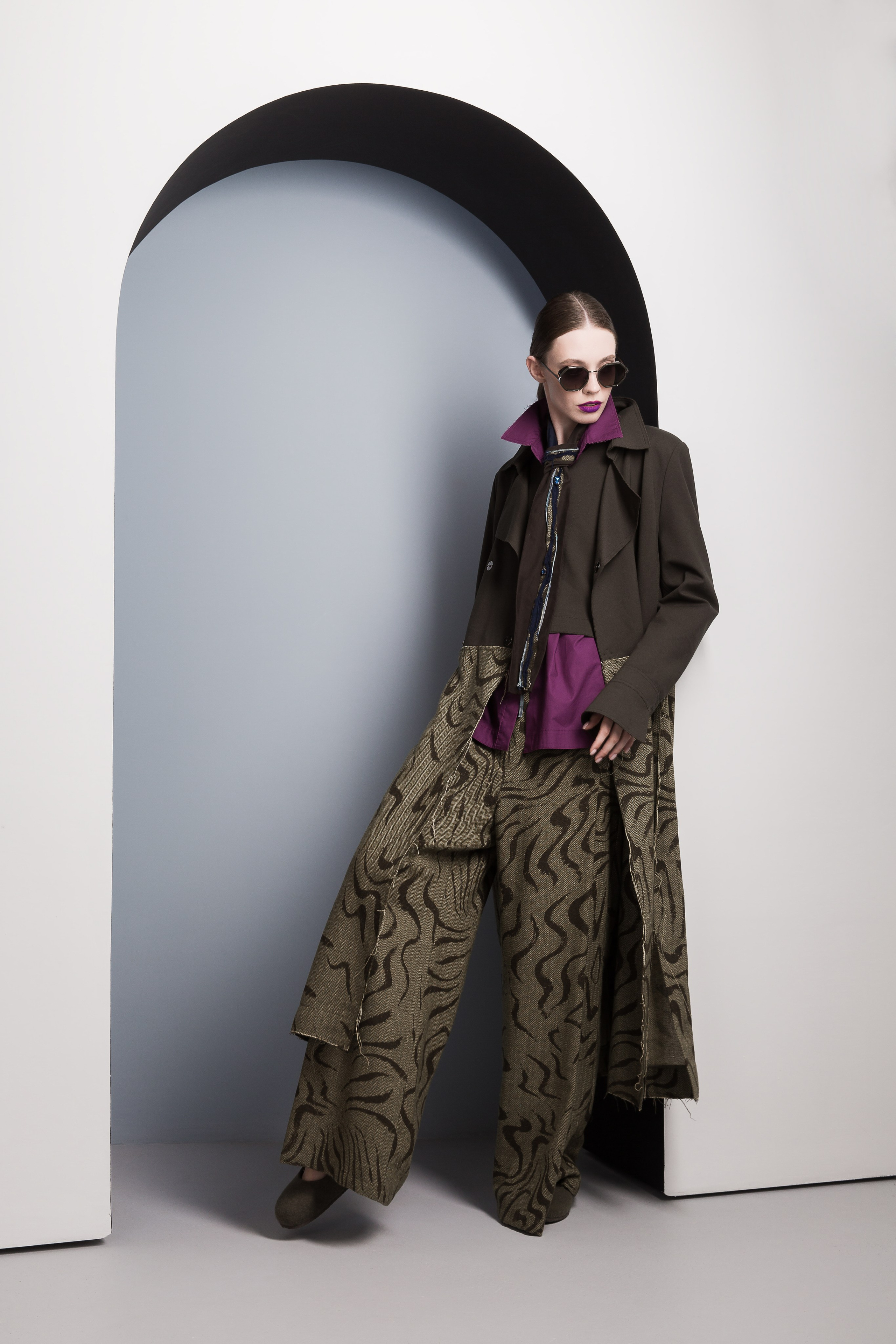 LookBook Winter 2022-2023 fo CROKI. Photographer Anna Arzamastseva