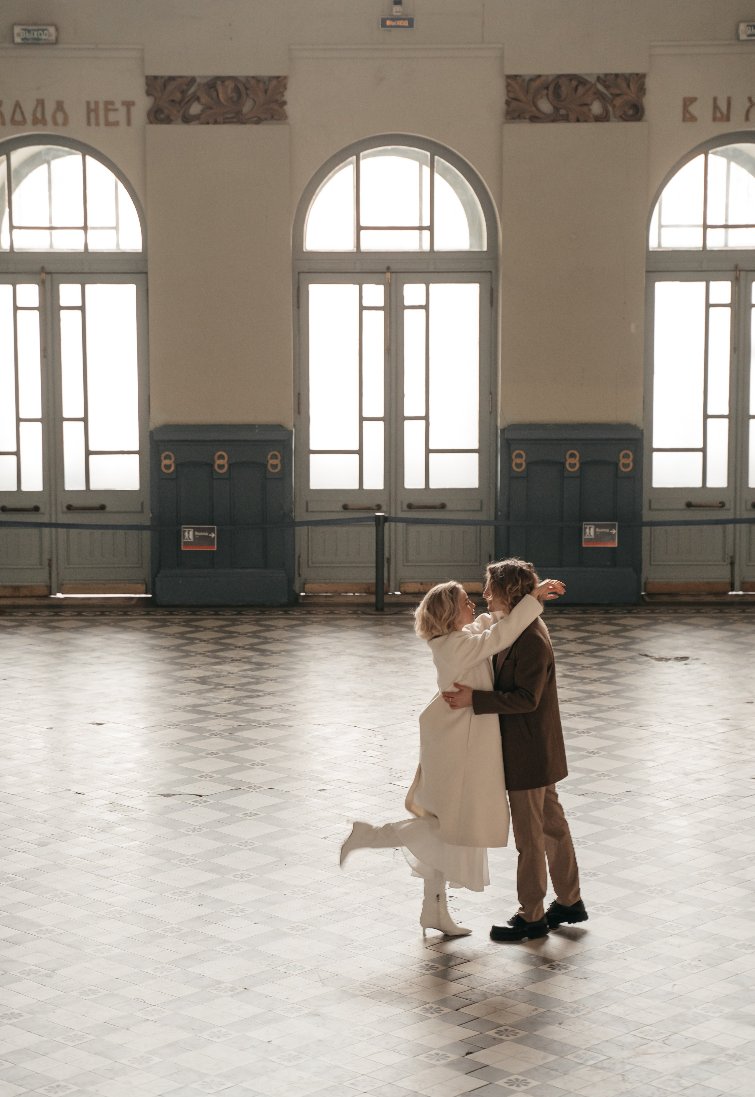 Love story Витебский вокзал. Свадебный фотограф