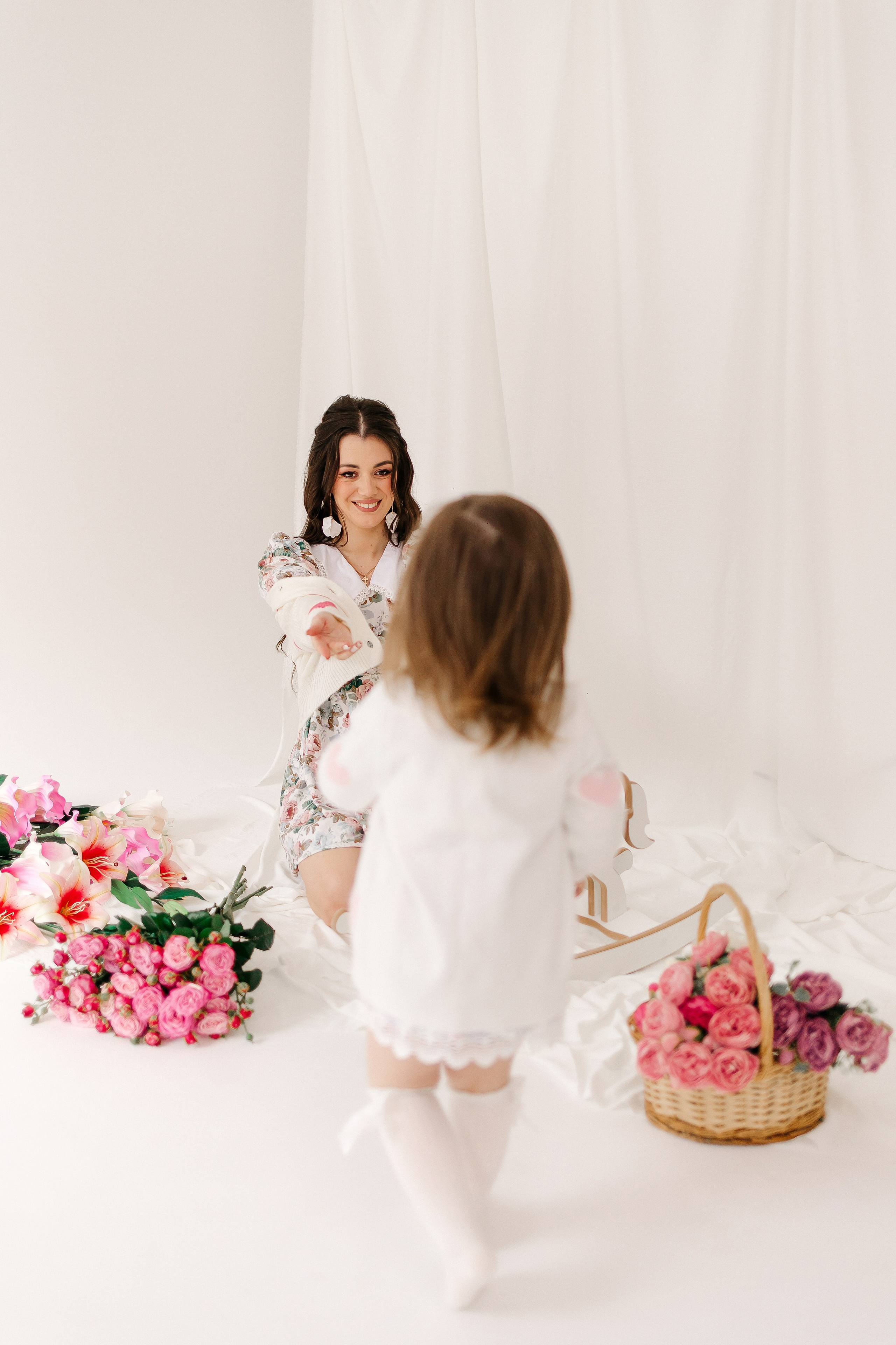 Мама и дочь. Свадебный фотограф Кропоткин Краснодар