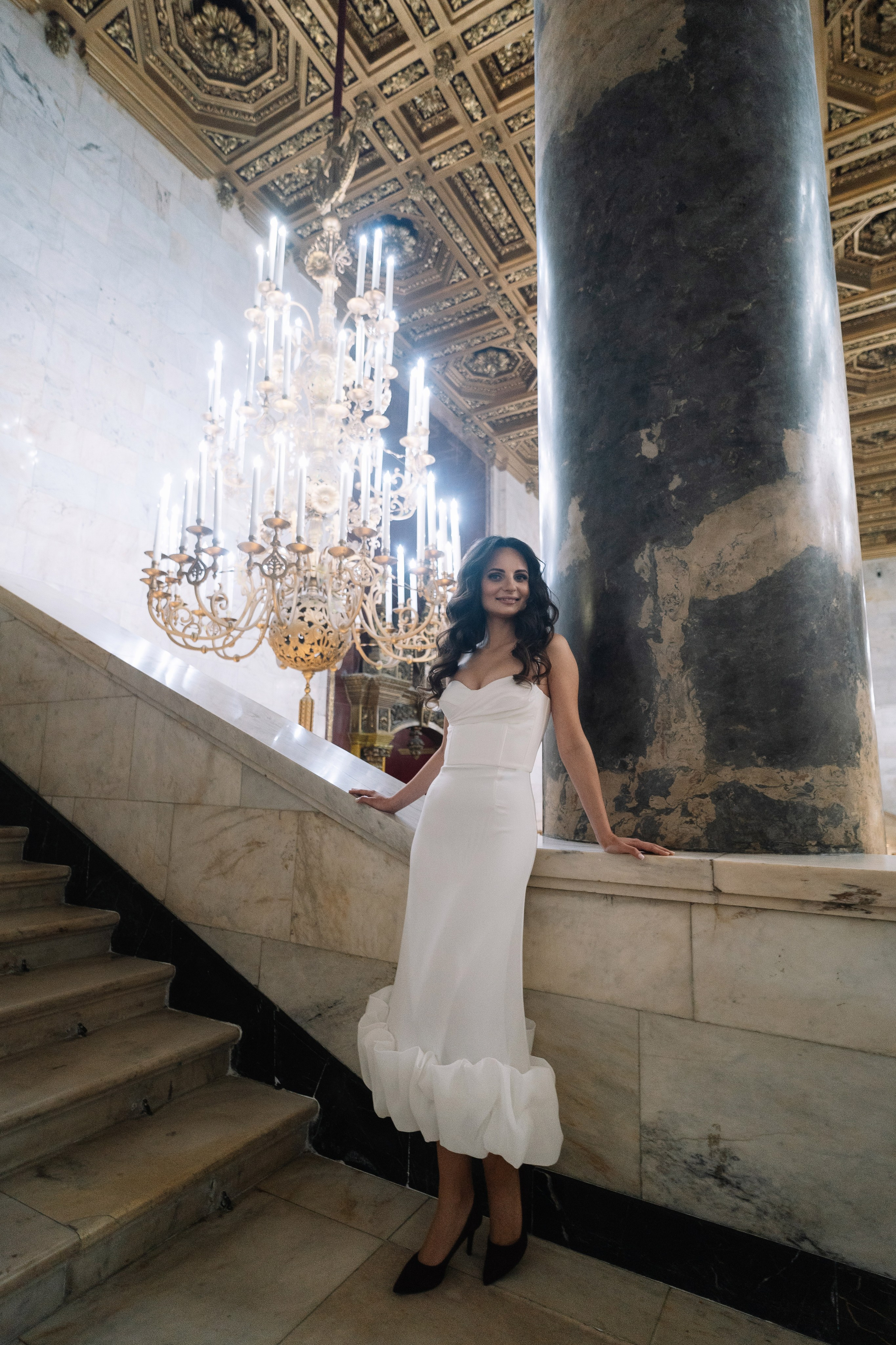 Свадебная фотосессия Лилии и Романа, прогулка в центре Москвы. Свадебный фотограф в Тамбове Павел Четвертков