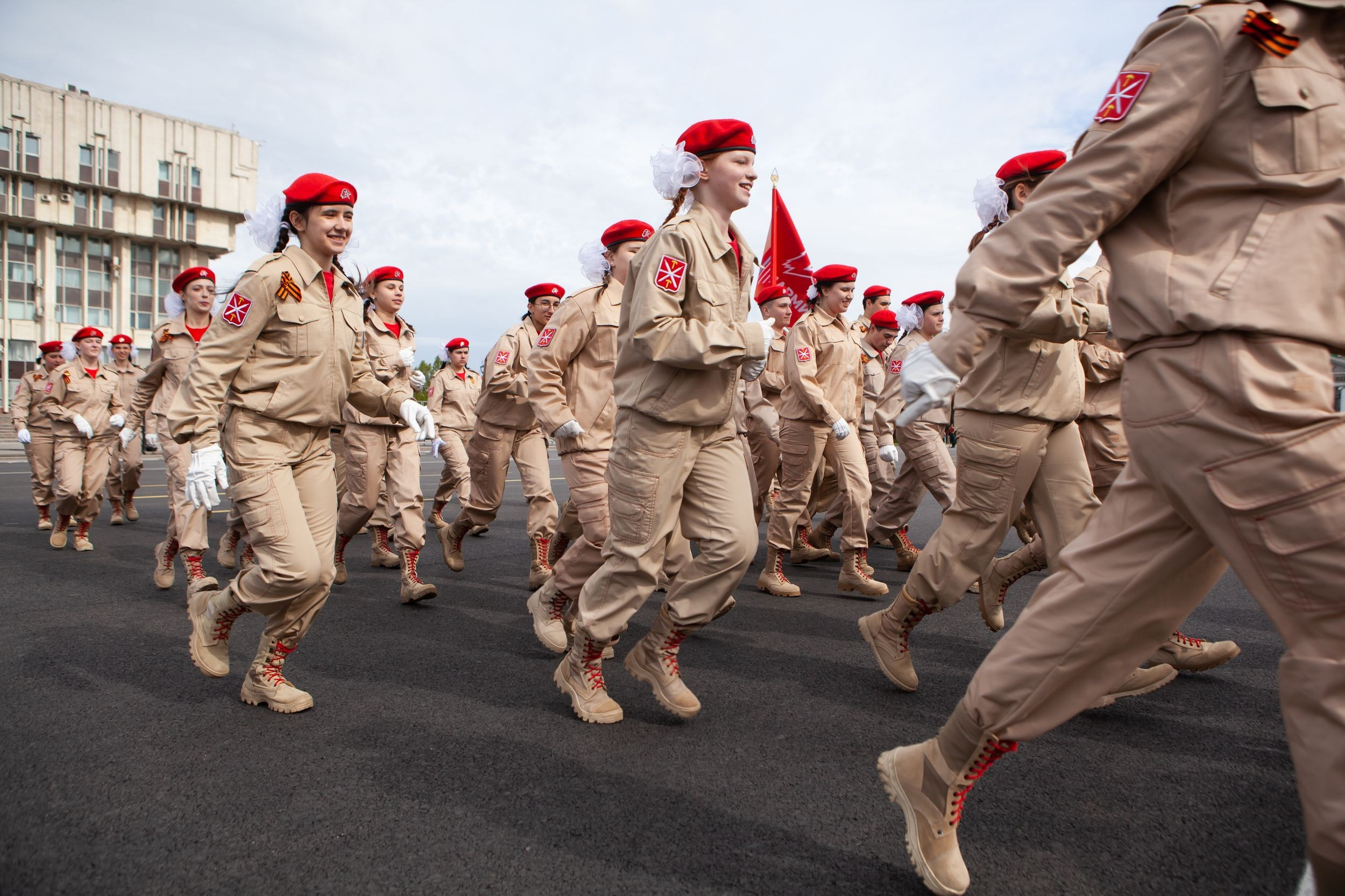 Генеральная репетиция Парада Победы (5 мая 2024). Репортажный фотограф Алексей Пирязев