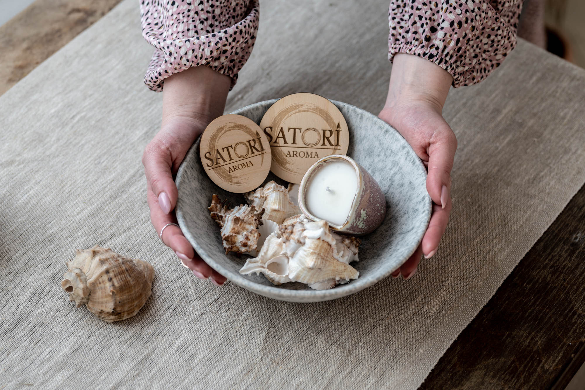 SATORI. Бренд свечей. Фотограф Анастасия Броварник в Санкт-Петербурге
