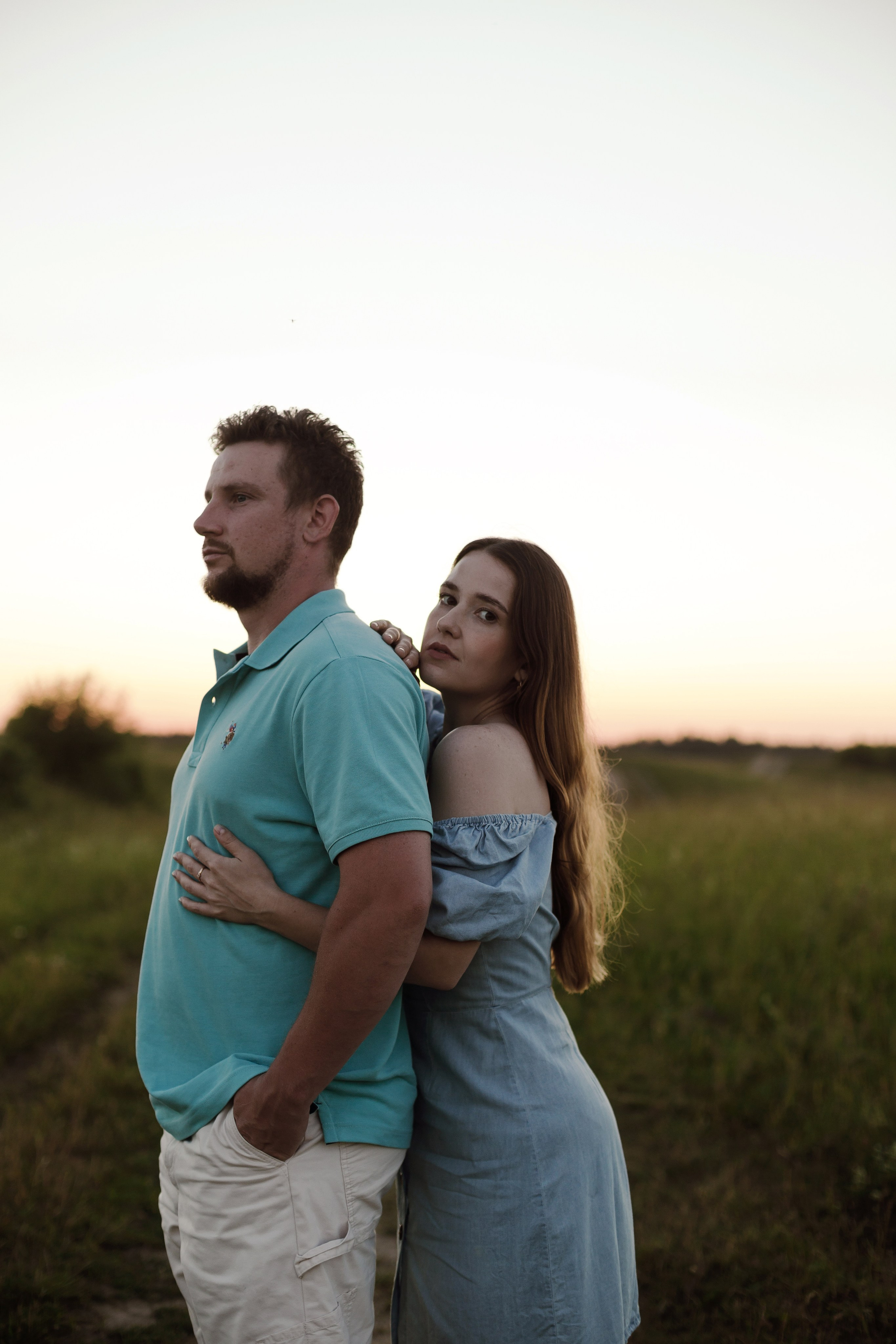 Колтушские высоты — Марина и Сергей. Портретный фотограф в Санкт-Петербурге Элина Ситникова