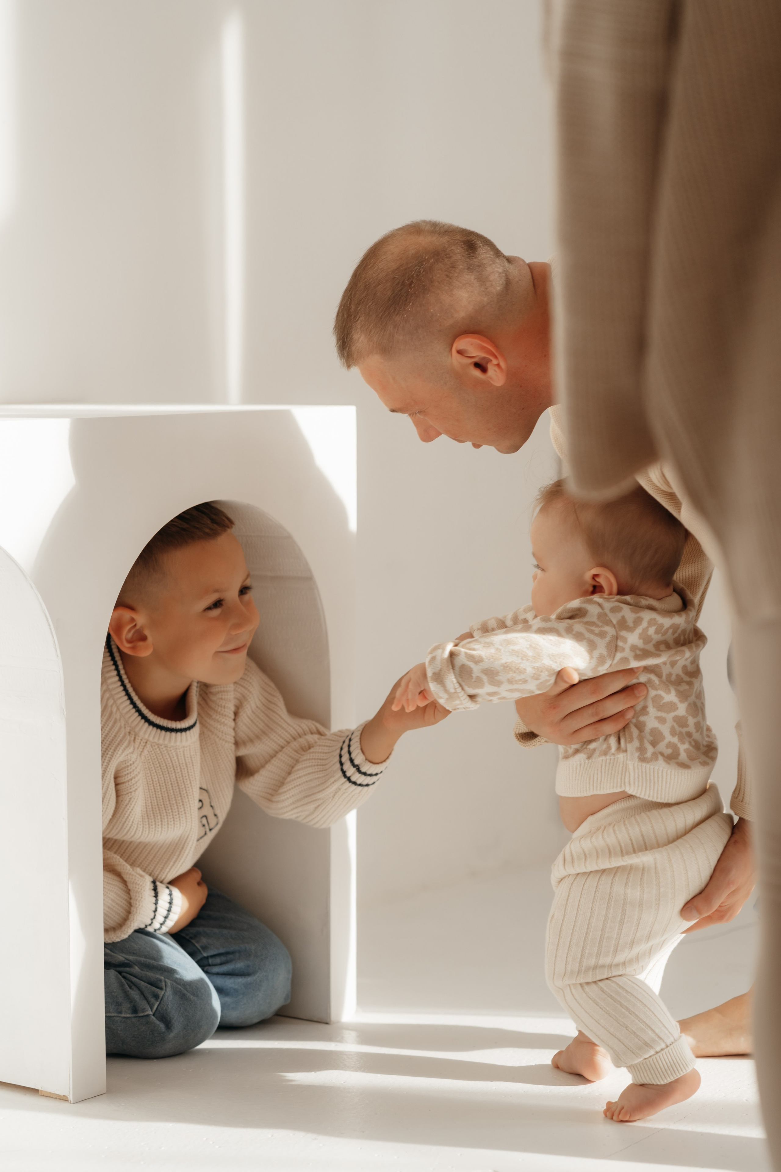 Семейная и детская фотосъемка в студии в Архангельске. Портретный и свадебный фотограф в Архангельске Елизавета Стрекаловская