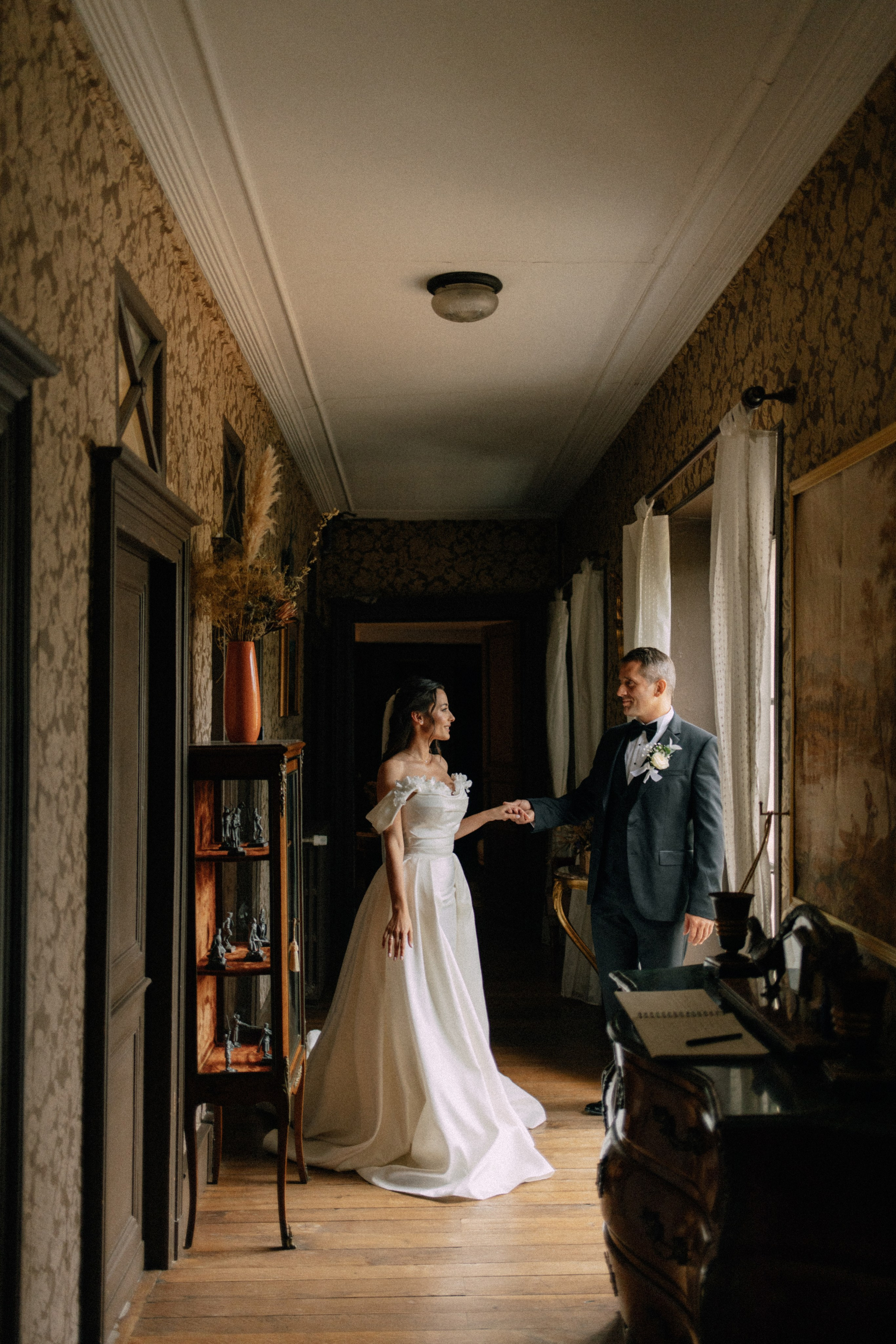 Pendant la pluie. Photographe à Paris