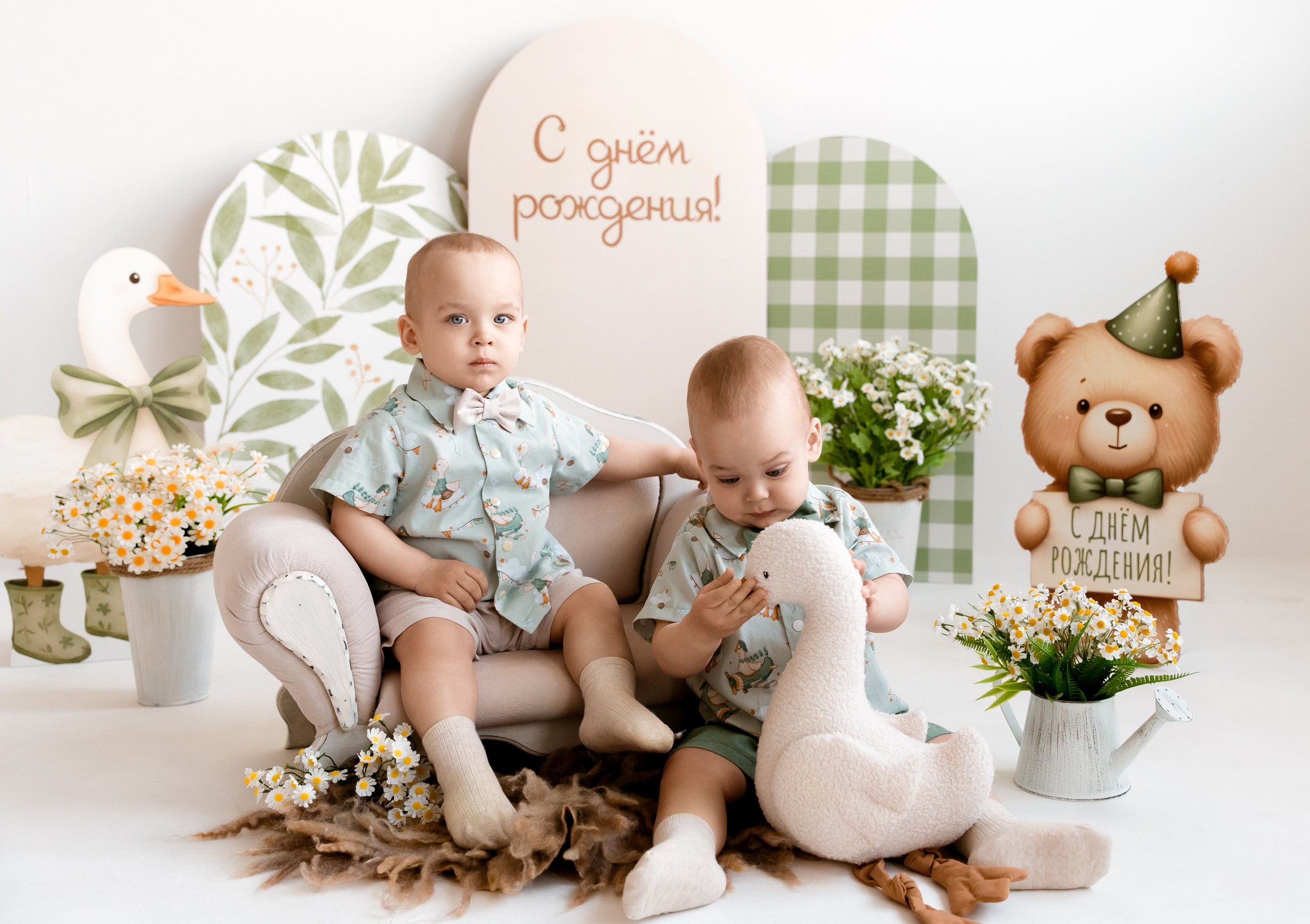 Гуси. Детский и семейный фотограф, Newborn фотограф новорожденных г. Челябинск