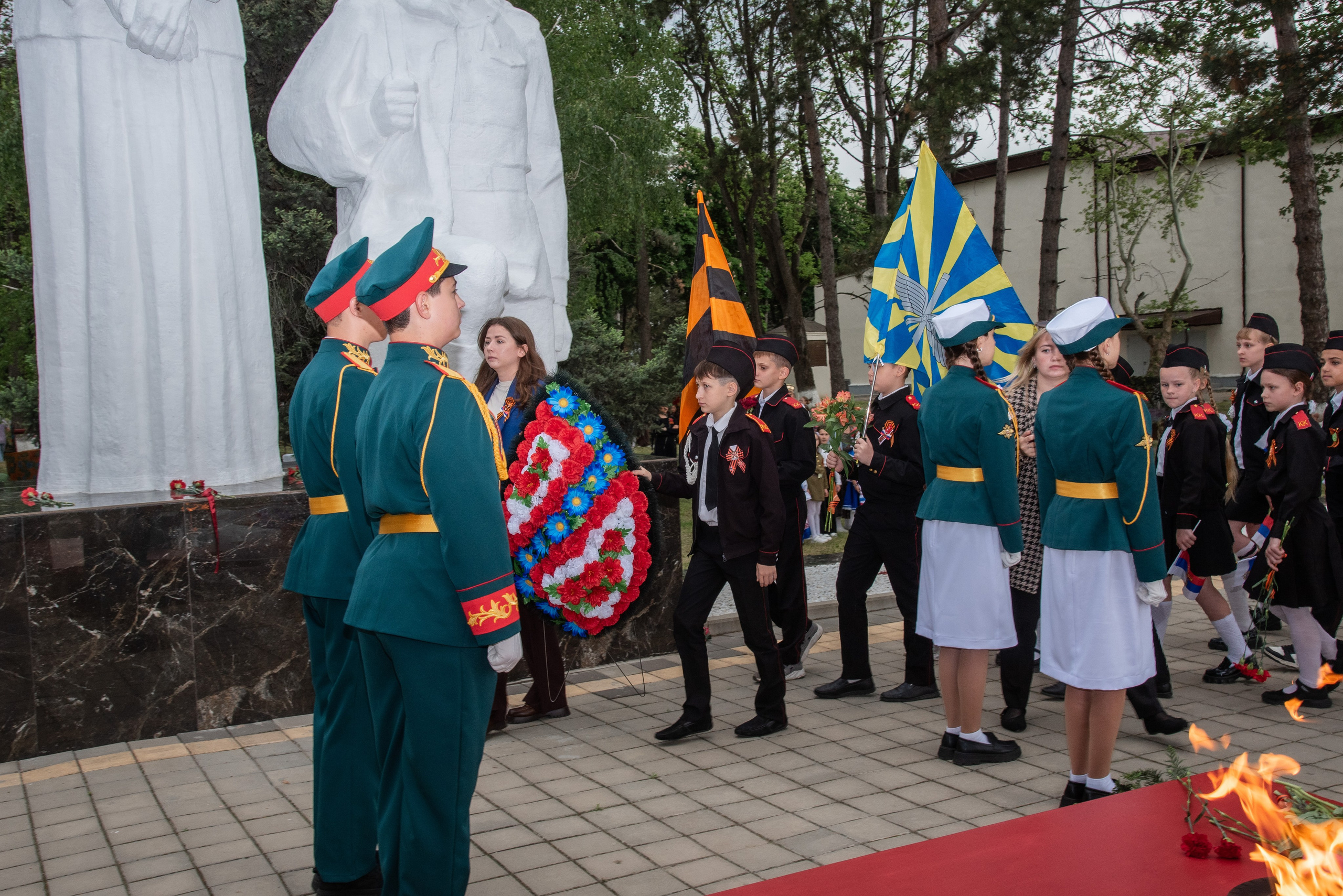 Репортаж для СМИ_9мая_п.Агроном (цветокор). Детский и семейный фотограф Краснодар / Сочи Сергеева Олеся