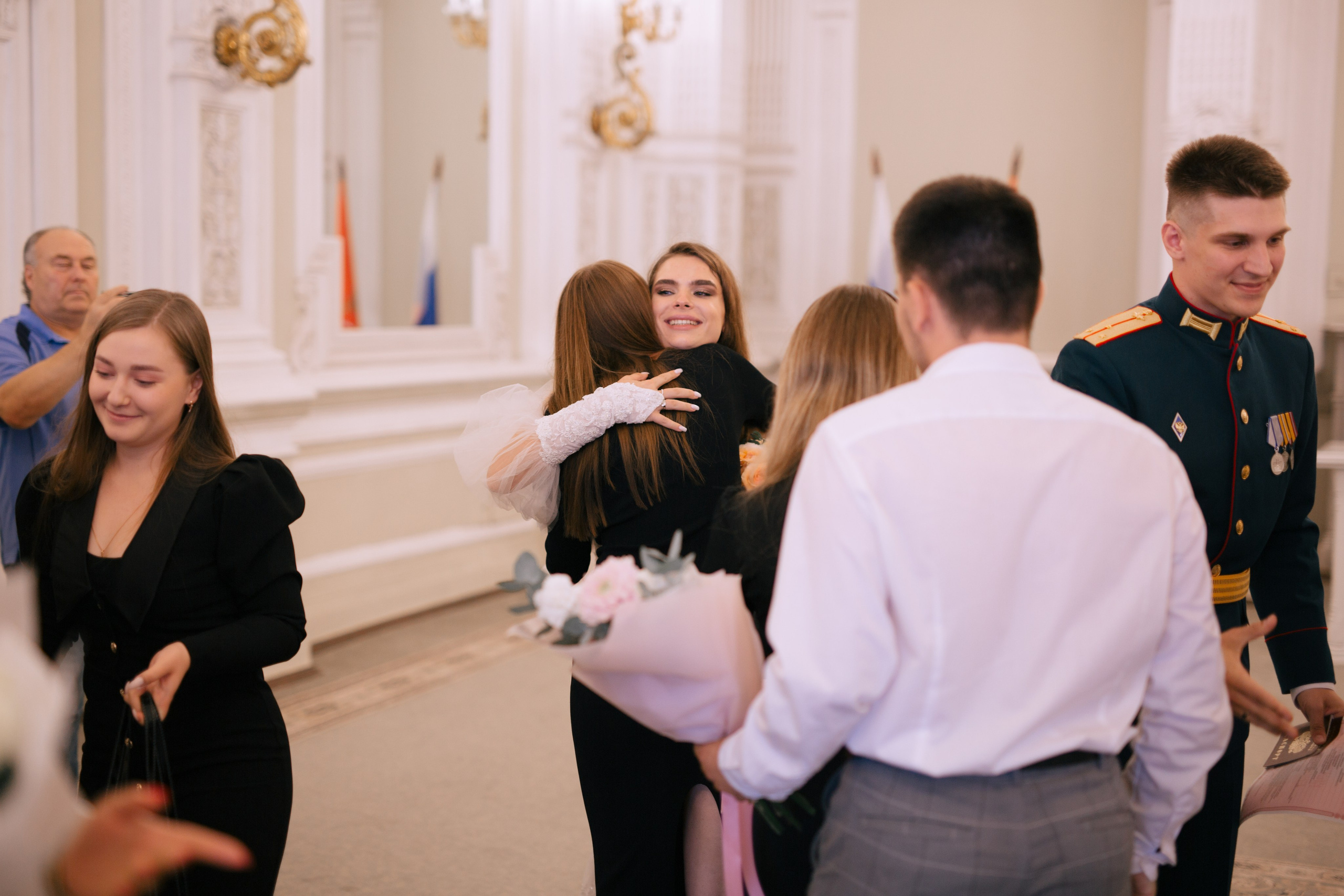 Роспись в I Дворце, СПб. Портретный и репортажный фотограф в Санкт-Петербурге Елизавета Я