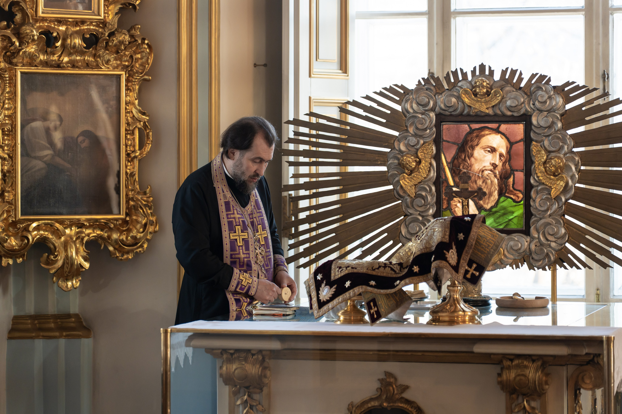 Неделя 4-я Великого поста, прп. Иоанна Лествичника. Святых сорока мучеников, в Севастийском озере мучившихся. НИКОЛО-БОГОЯВЛЕНСКИЙ МОРСКОЙ СОБОР